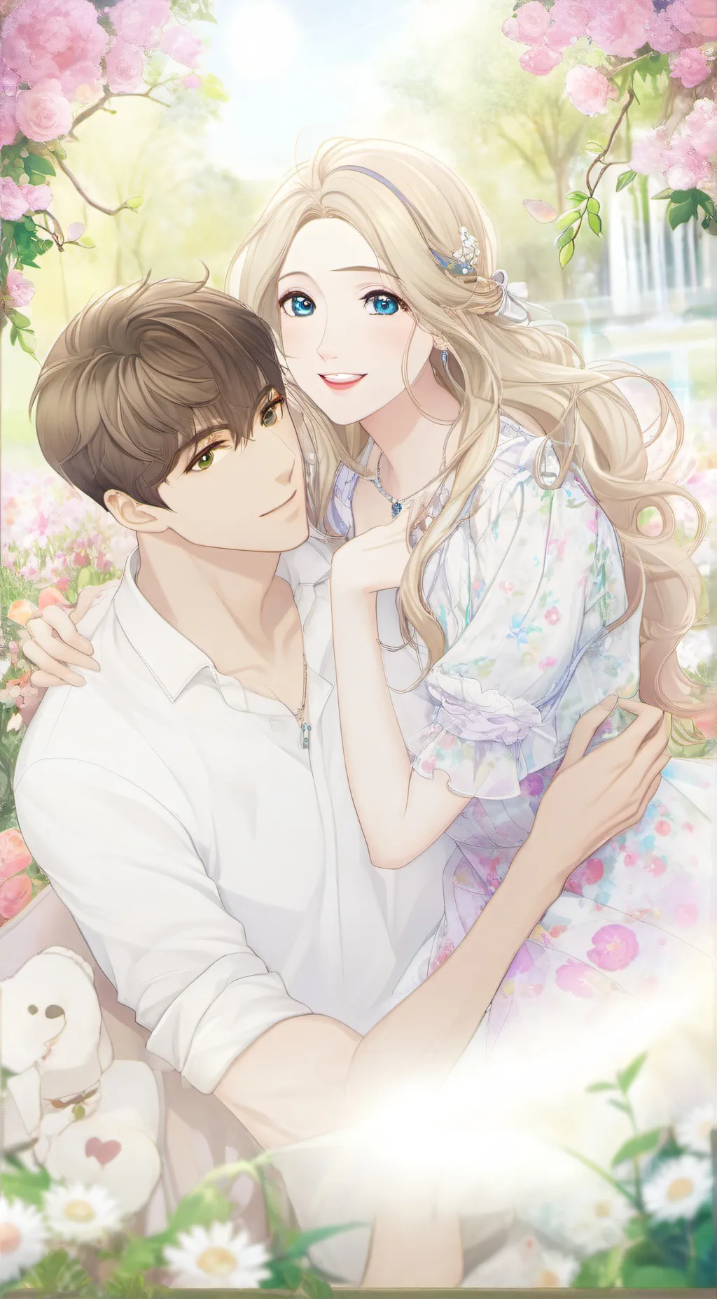 ai character: emily background