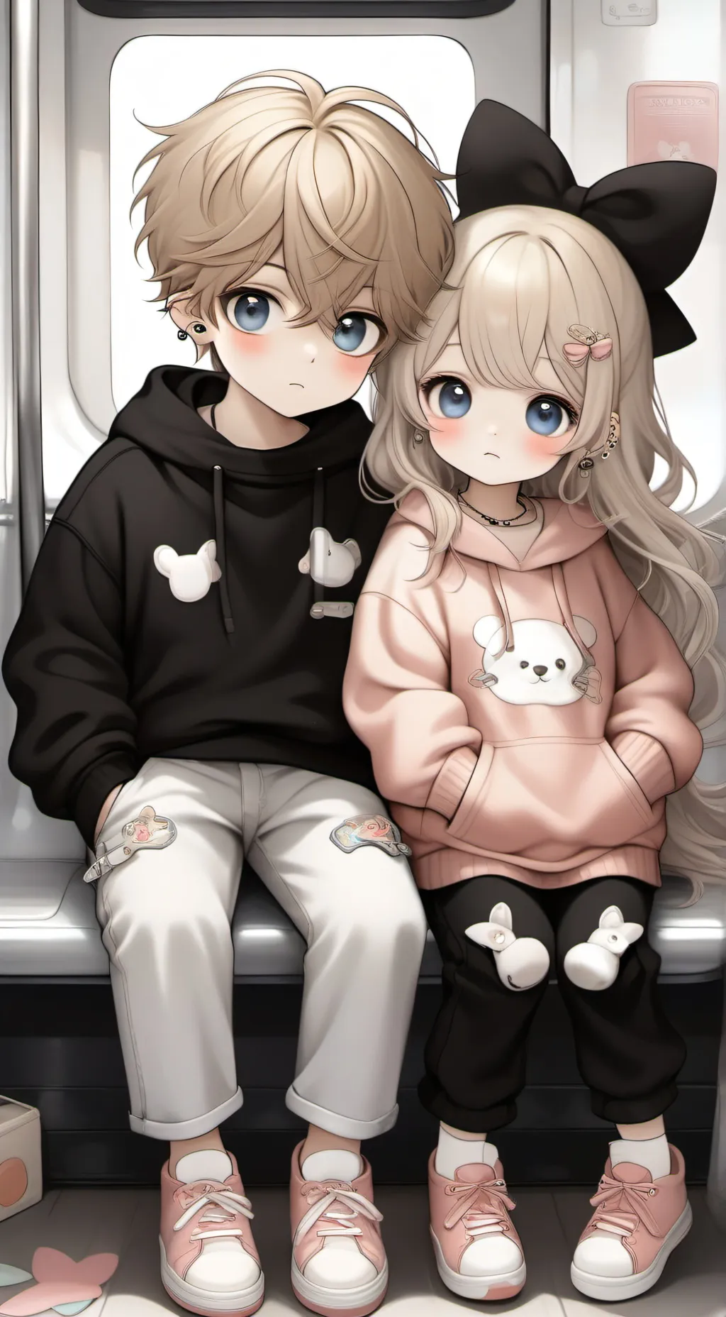 ai character: Mason and Jade background