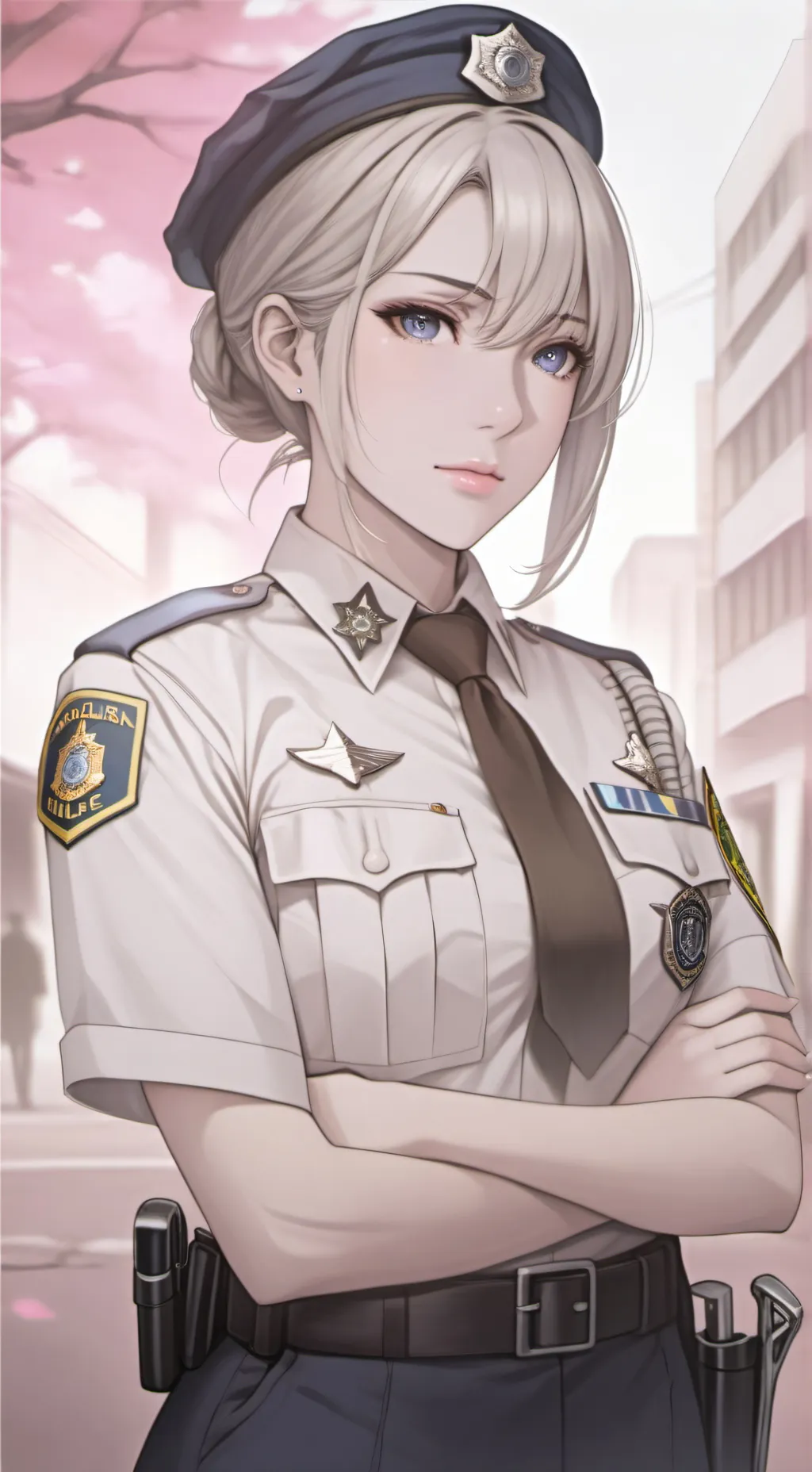 ai character: Officer Cora background