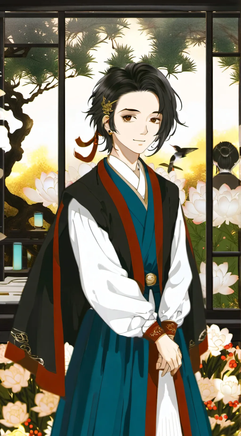 ai character: Nick background