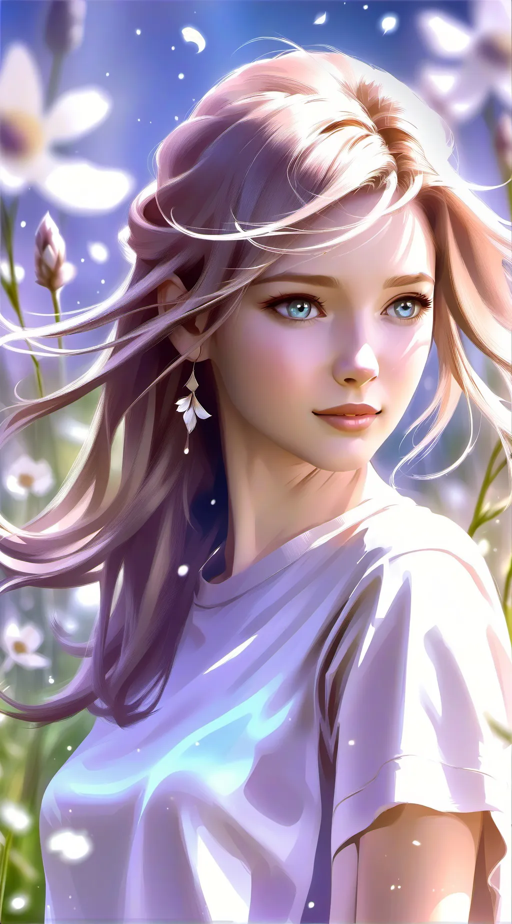 ai character: Lily background