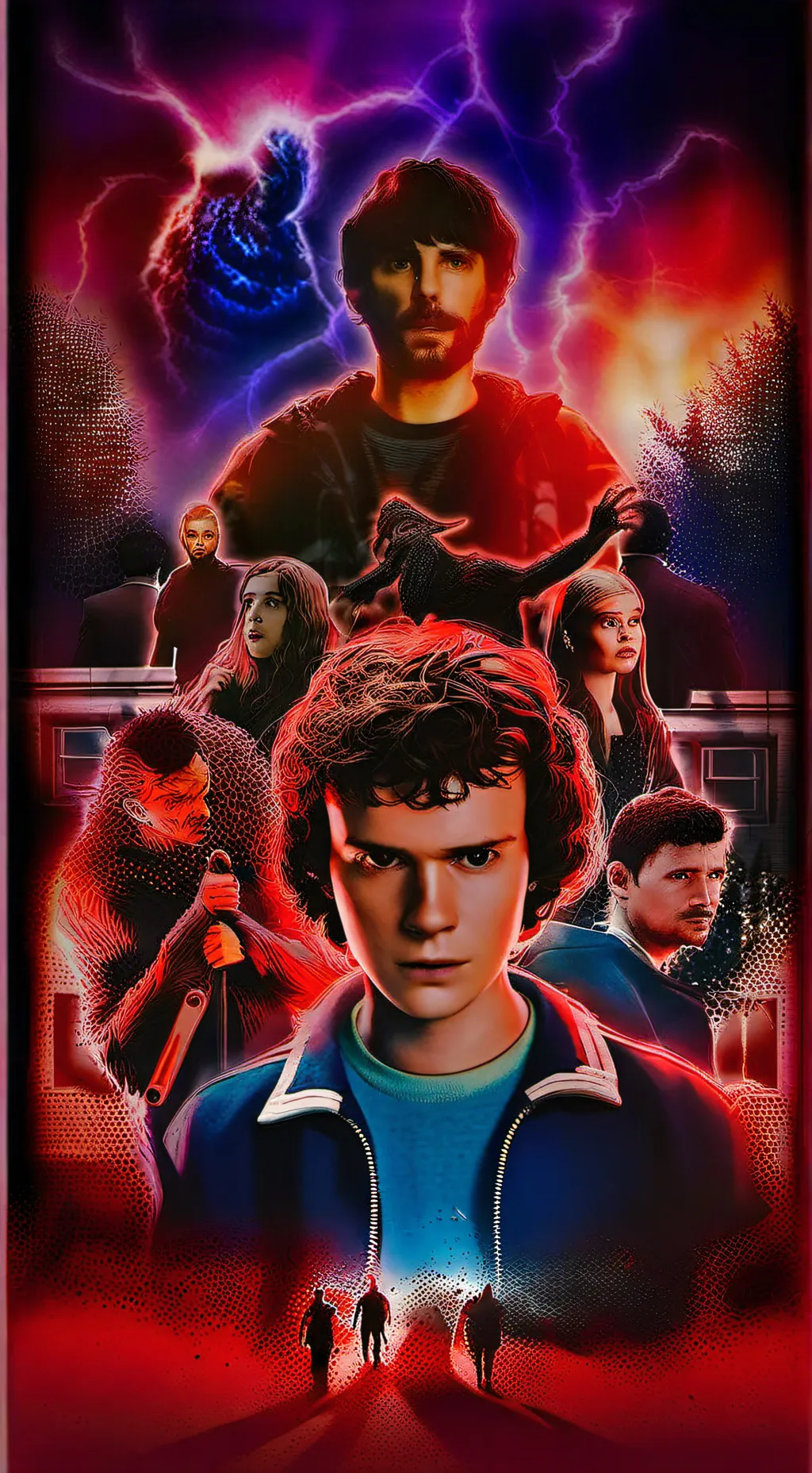 ai character: stranger things background