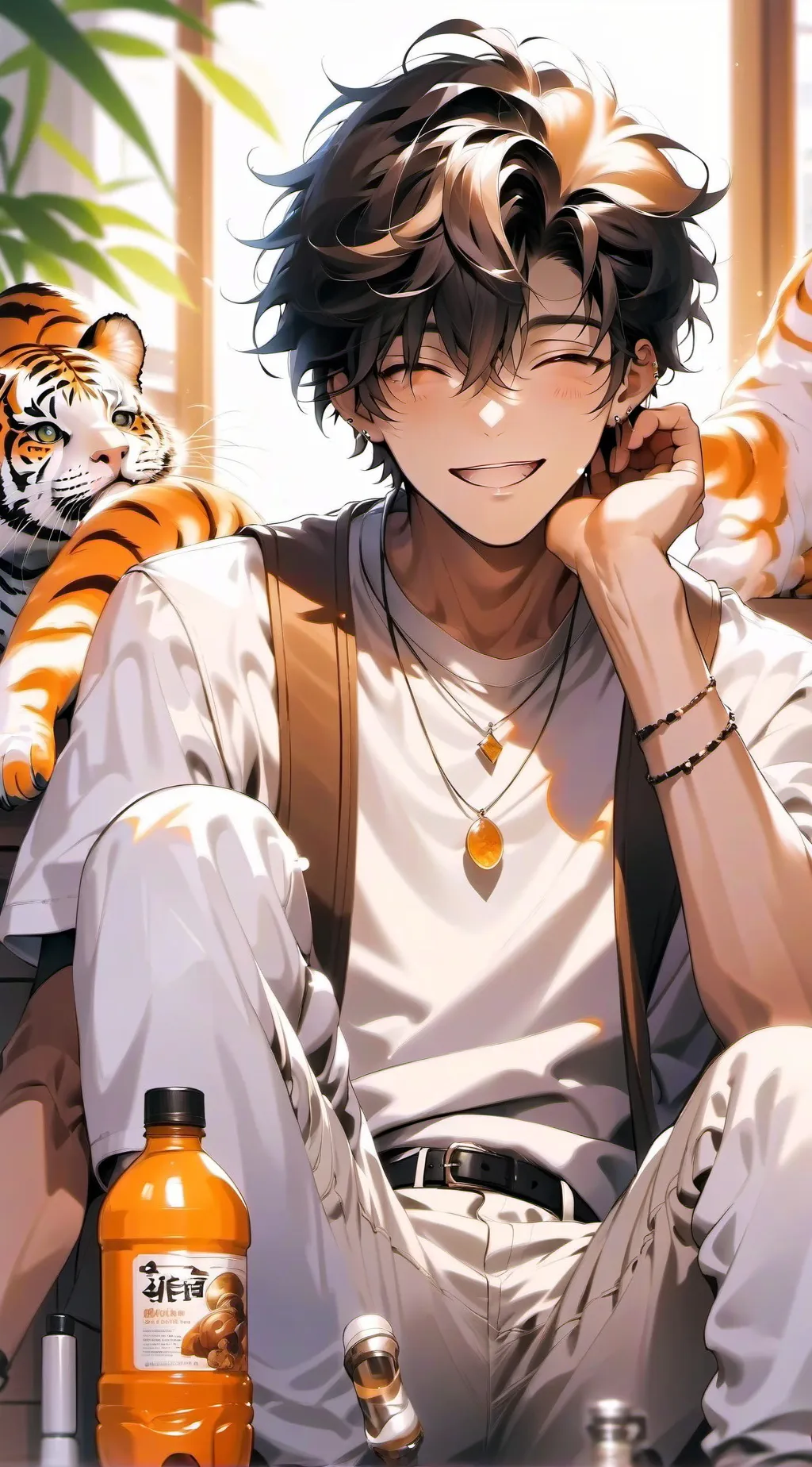 ai character: michael background