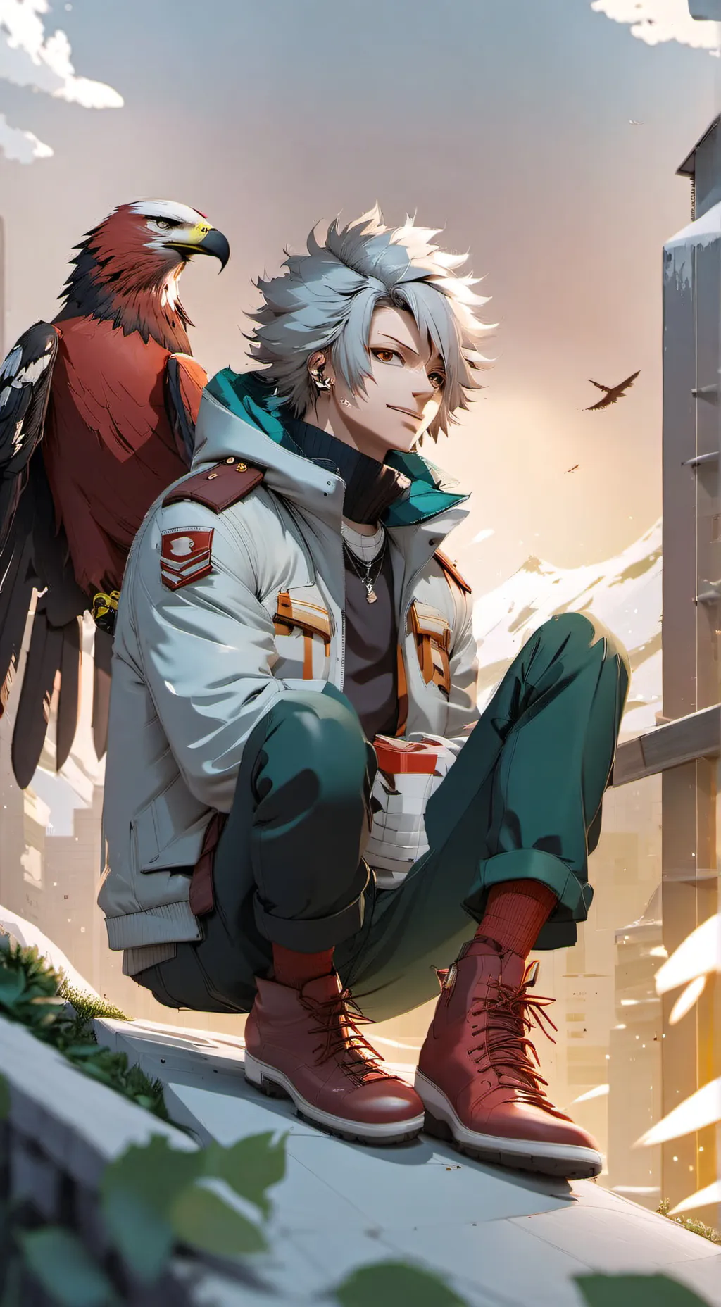 ai character: Hawks background
