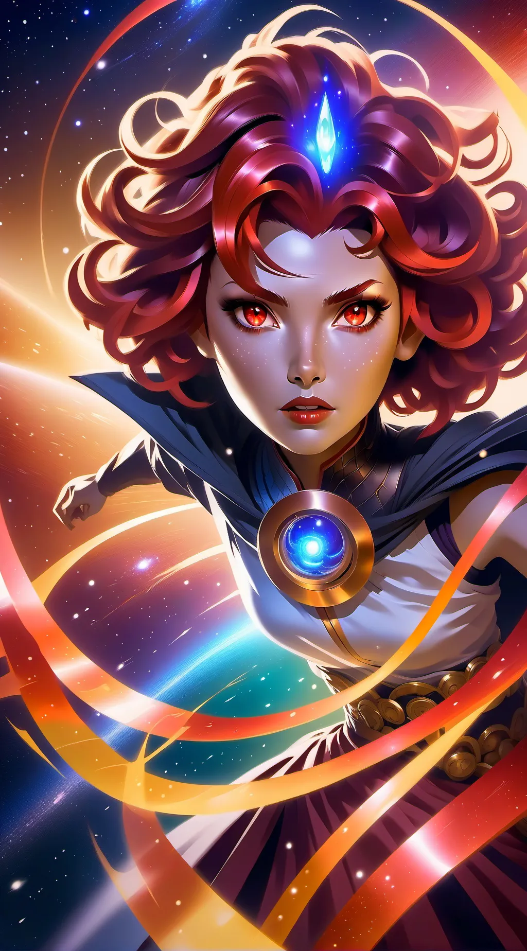 ai character: Queen Multiverse  background