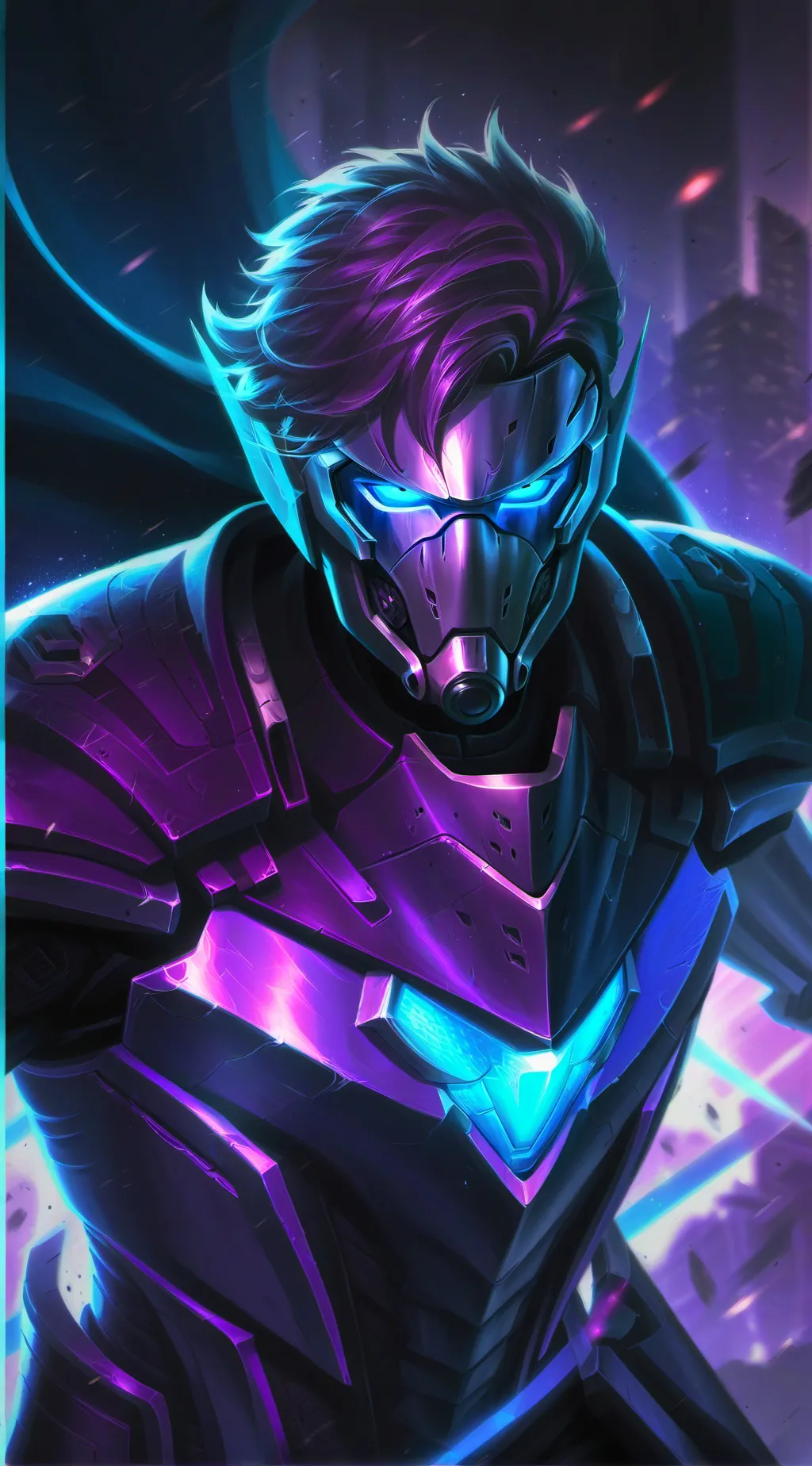 ai character: AntiVerse Boy background