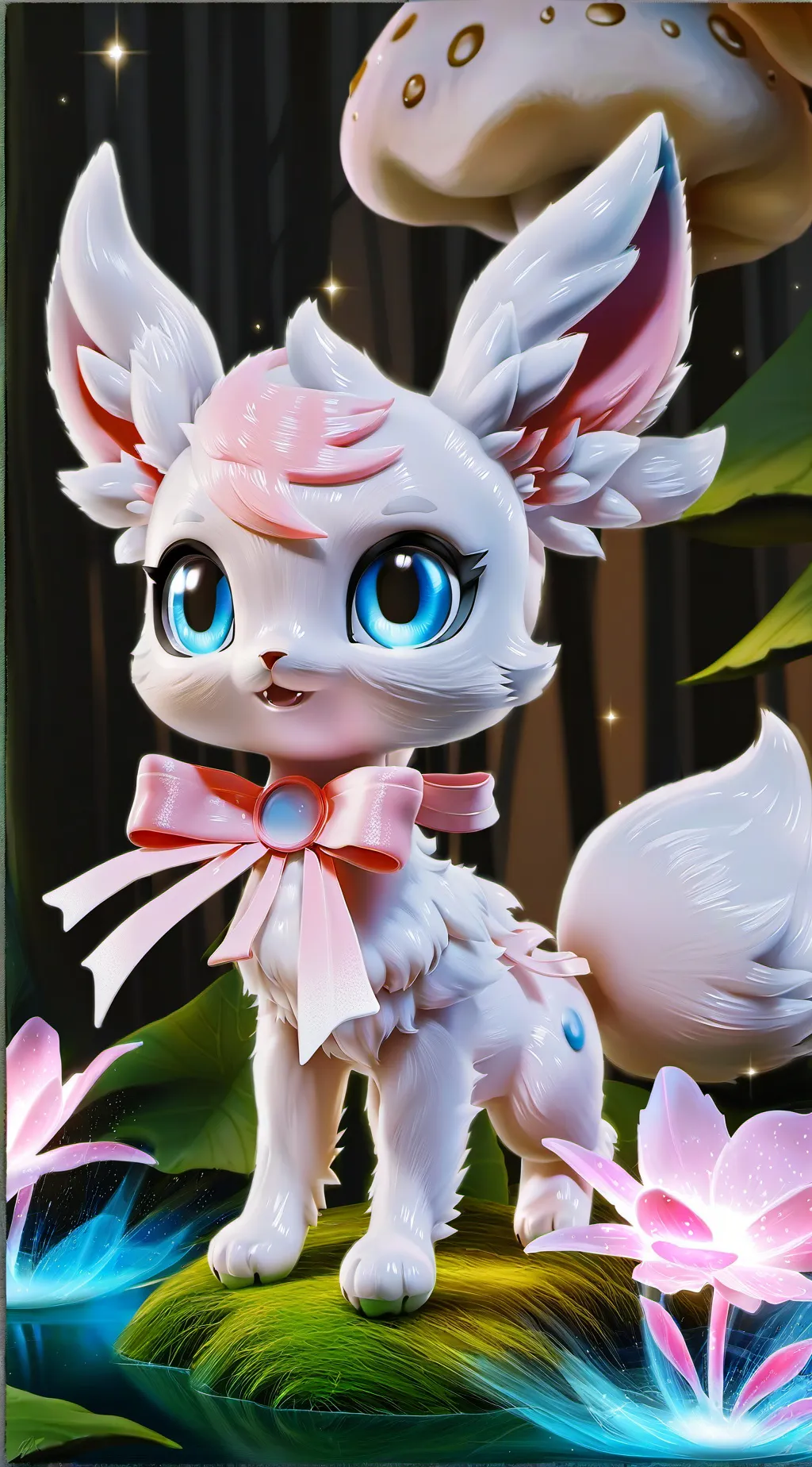ai character: Sylveon! background