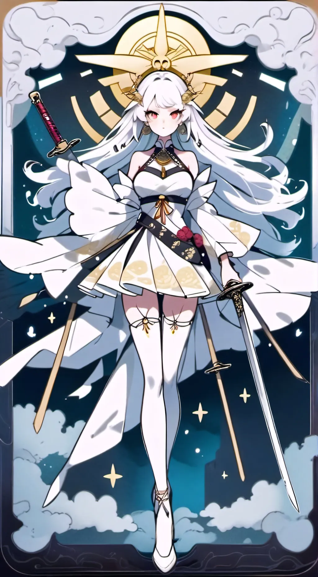 ai character: radiance  background