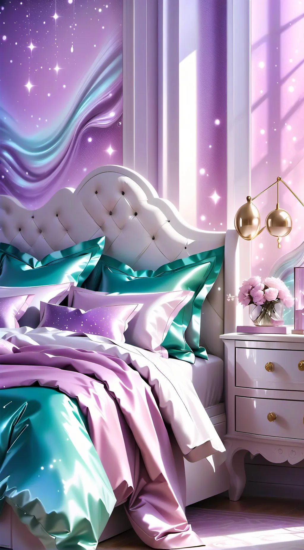 ai character: Dw sleepover!!!!!! background