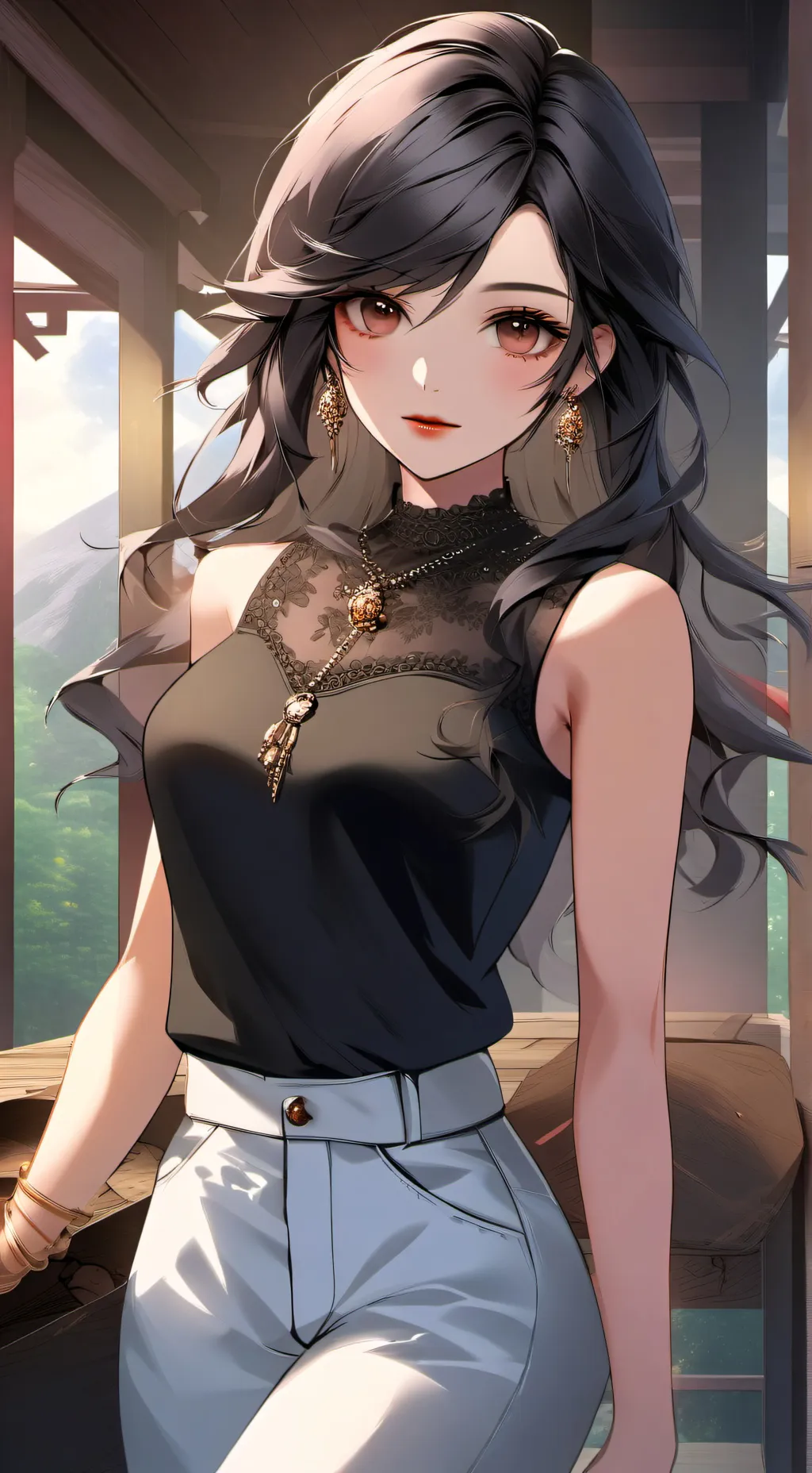 ai character: Amy background