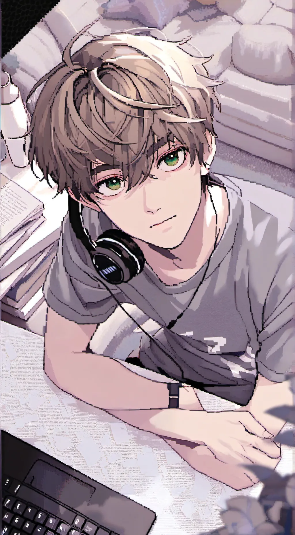 ai character: дима background