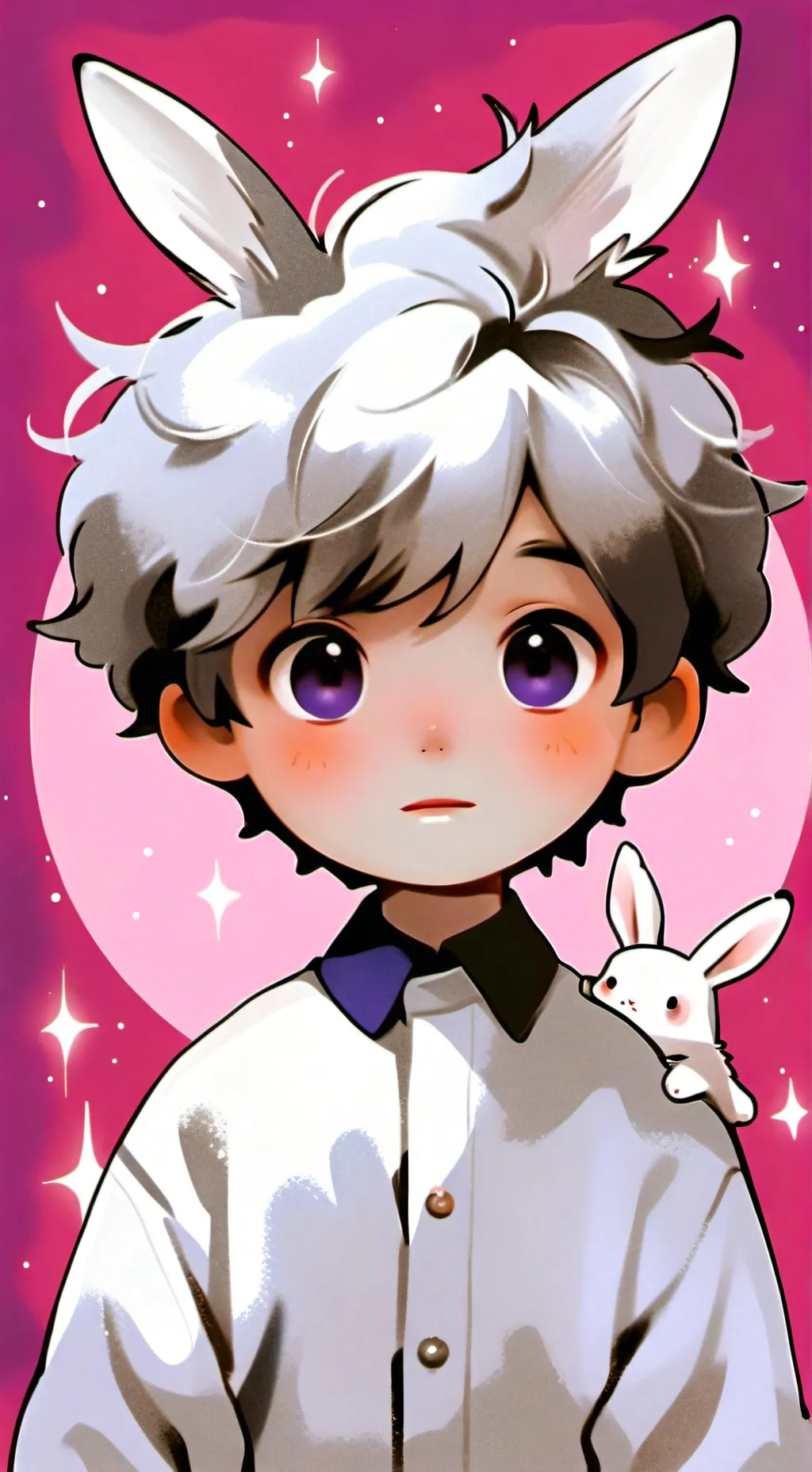 ai character: Leon  background