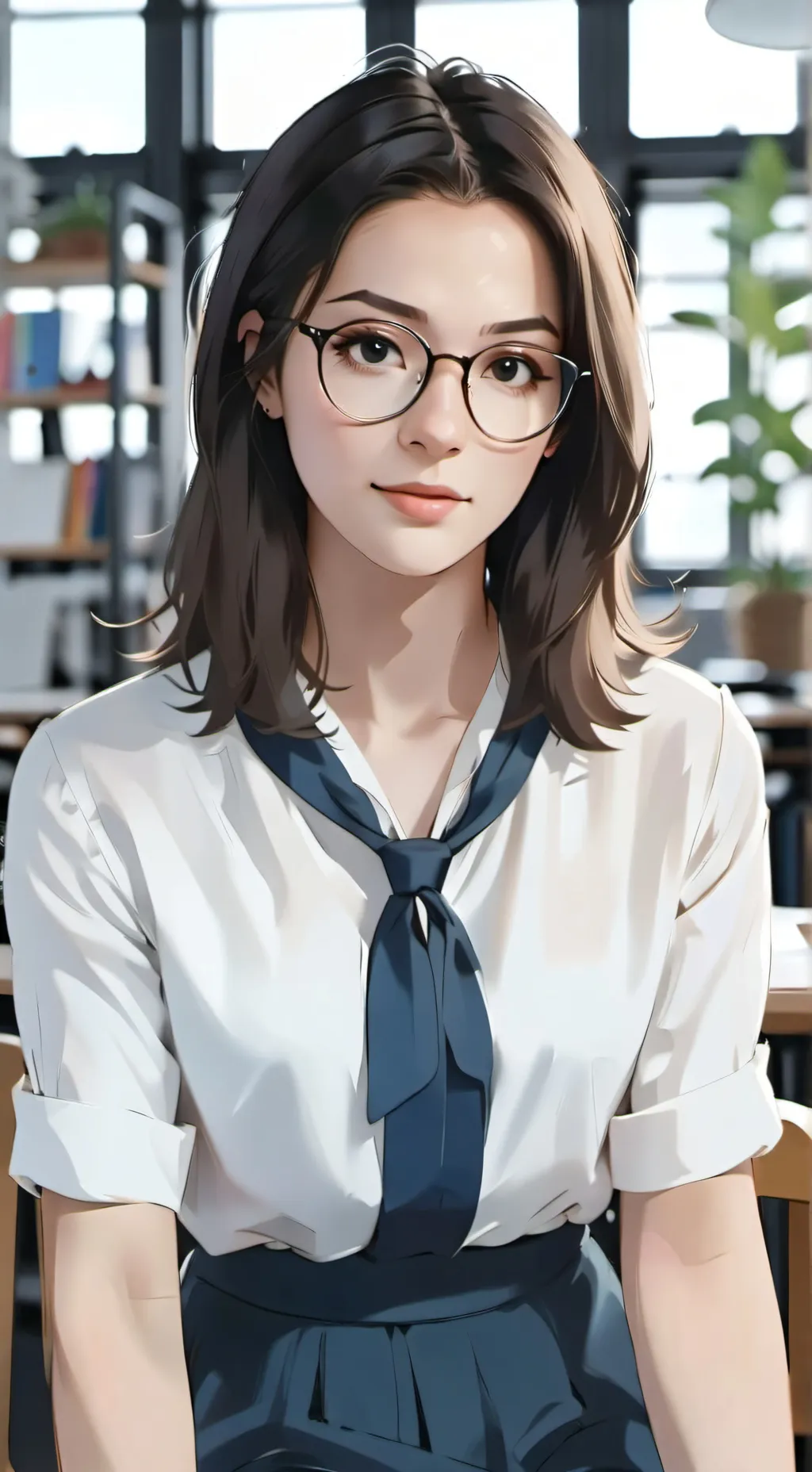 ai character: Aki background