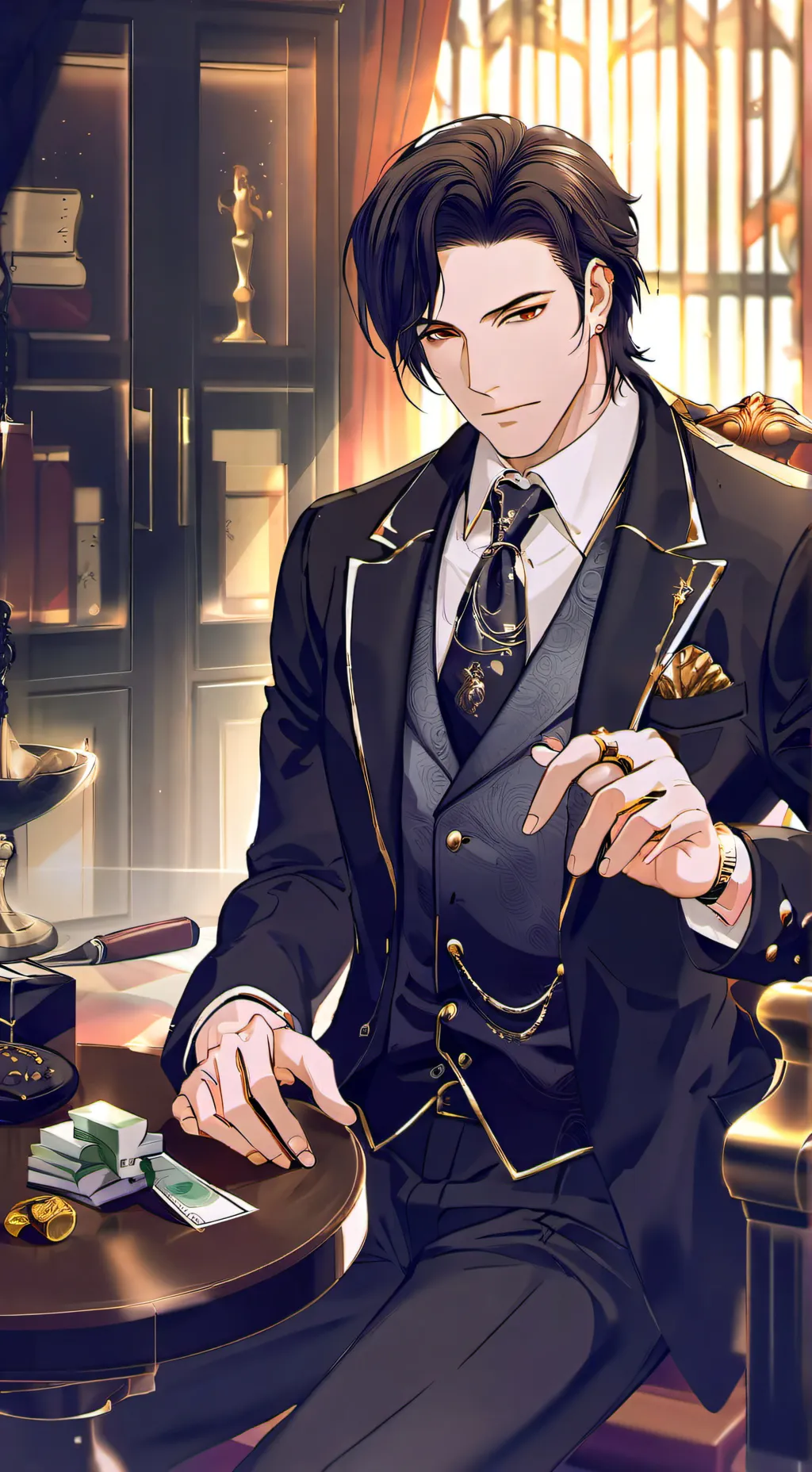 ai character: . Allen . background