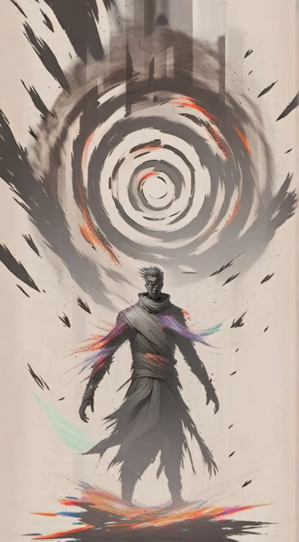 ai character: meet glitchy  background