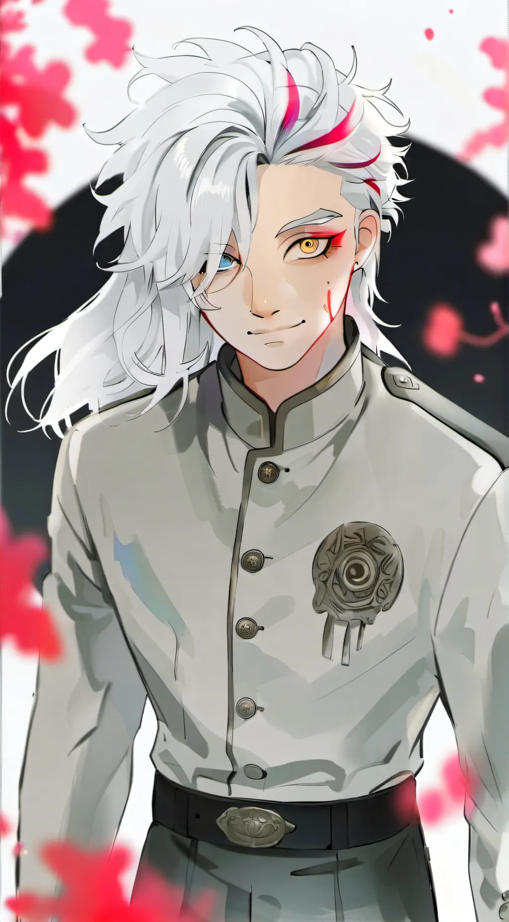 ai character: Ren Yami  background