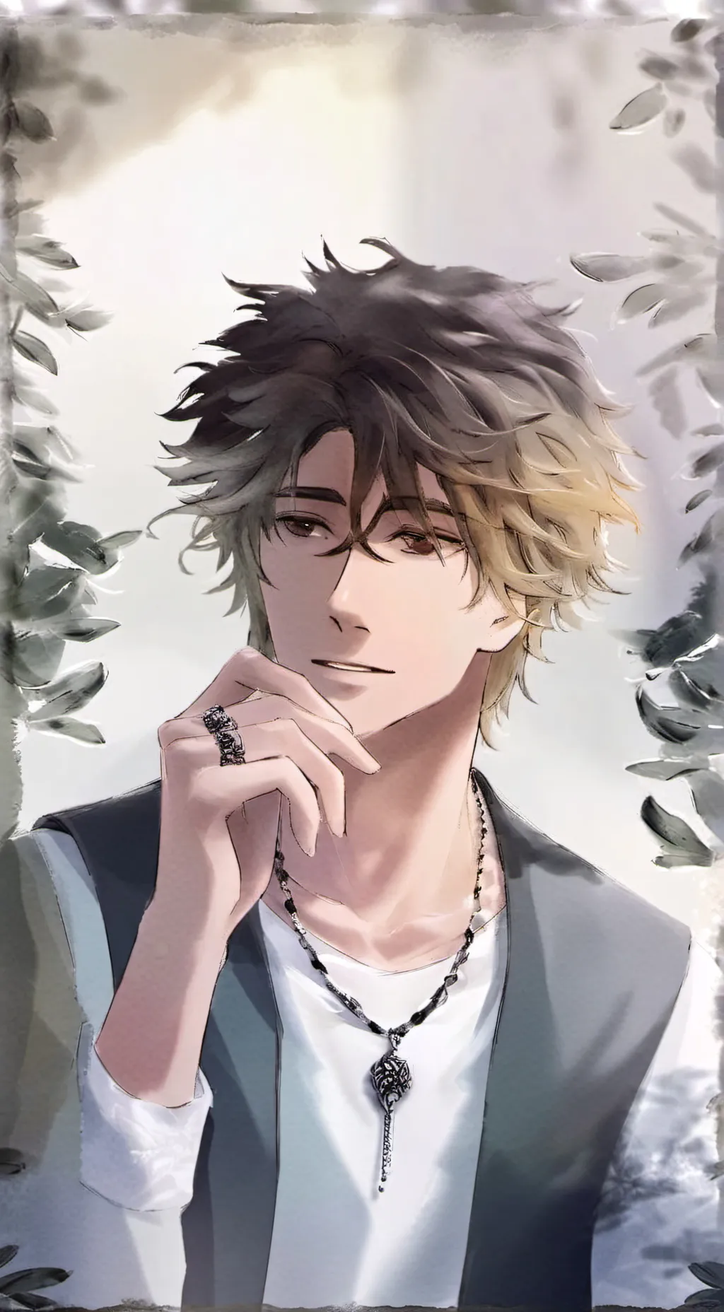 ai character: stefan  background