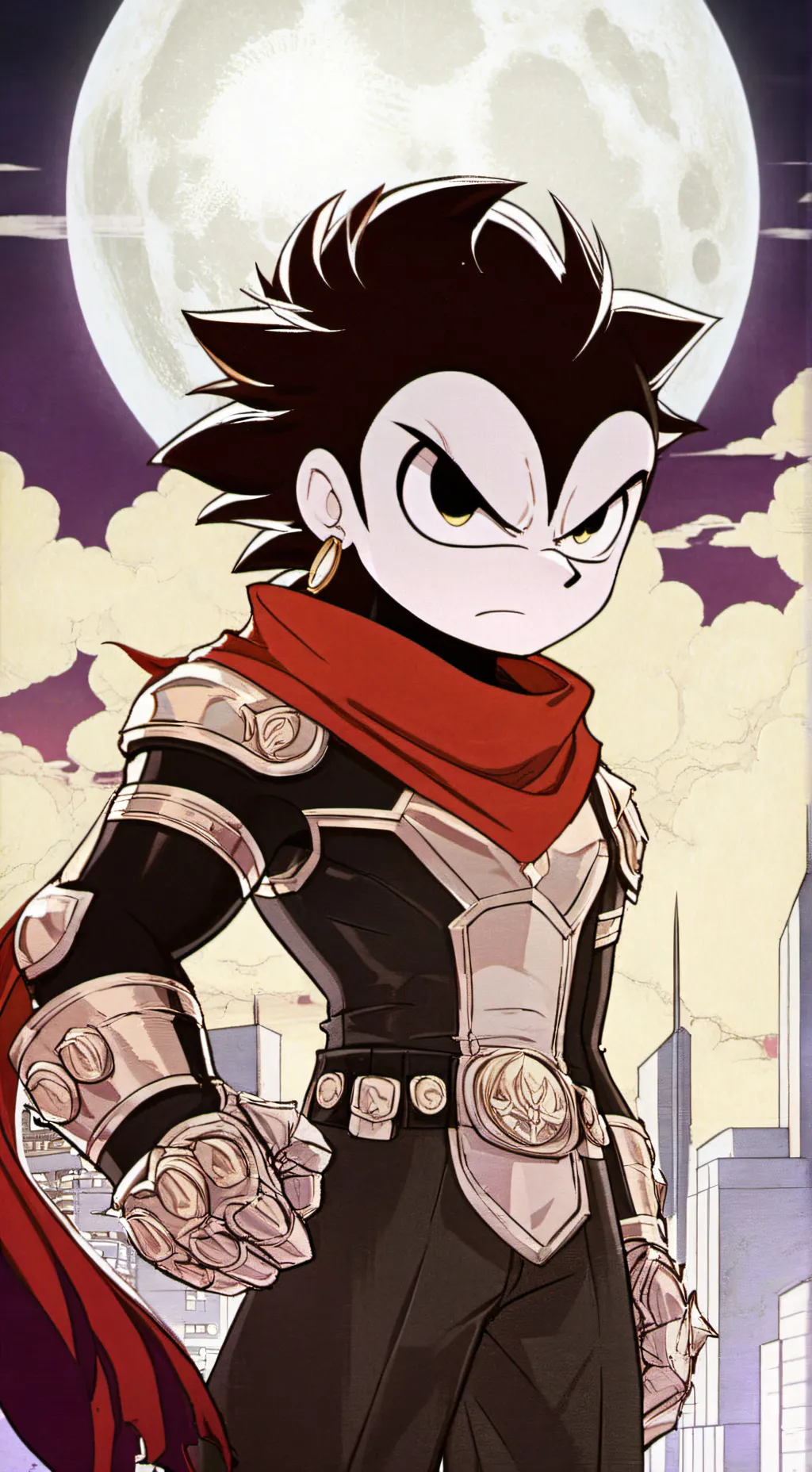 ai character: mha hôtel  background