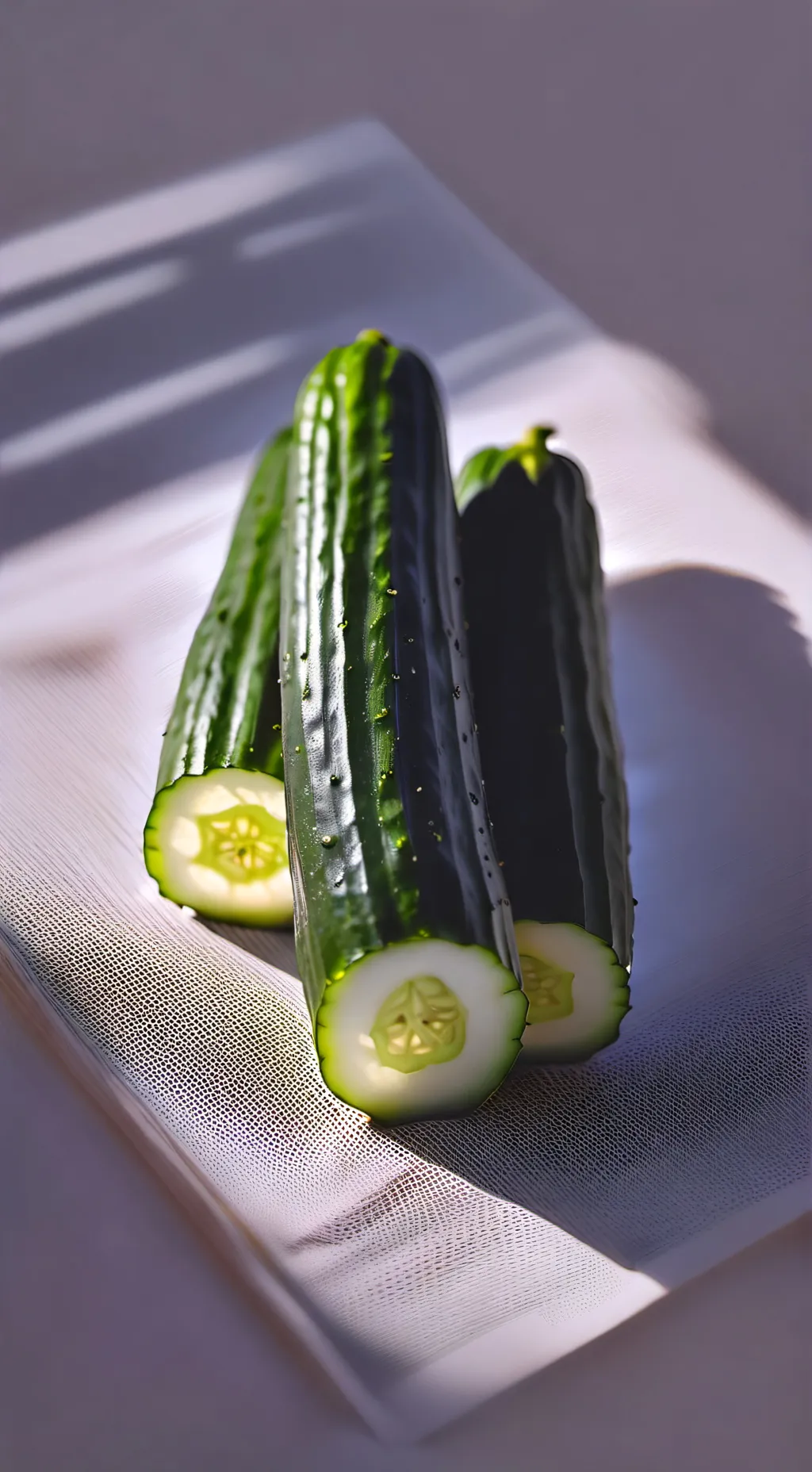 ai character: Cucumber 🥒 background