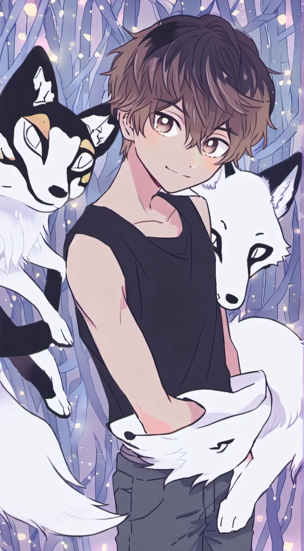 ai character: Cod x Aftons react background