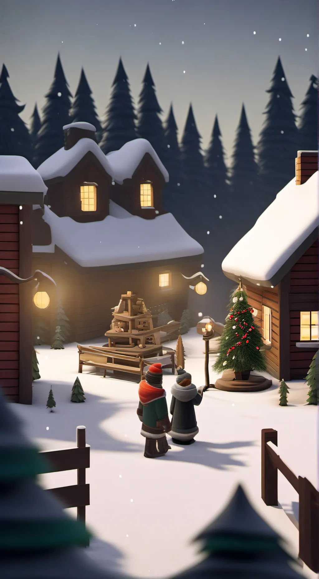 ai character: Show de elo y chuy background