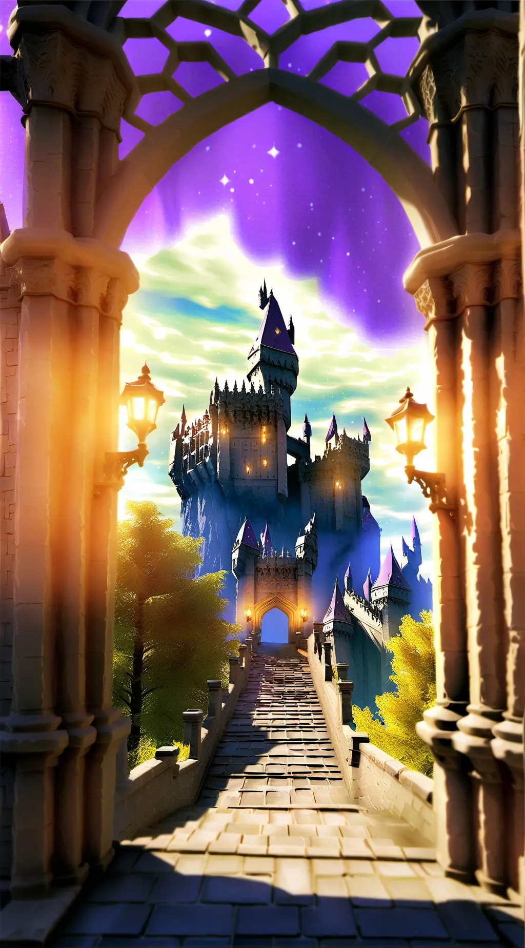 ai character: 《☆Hogwarts☆》 background