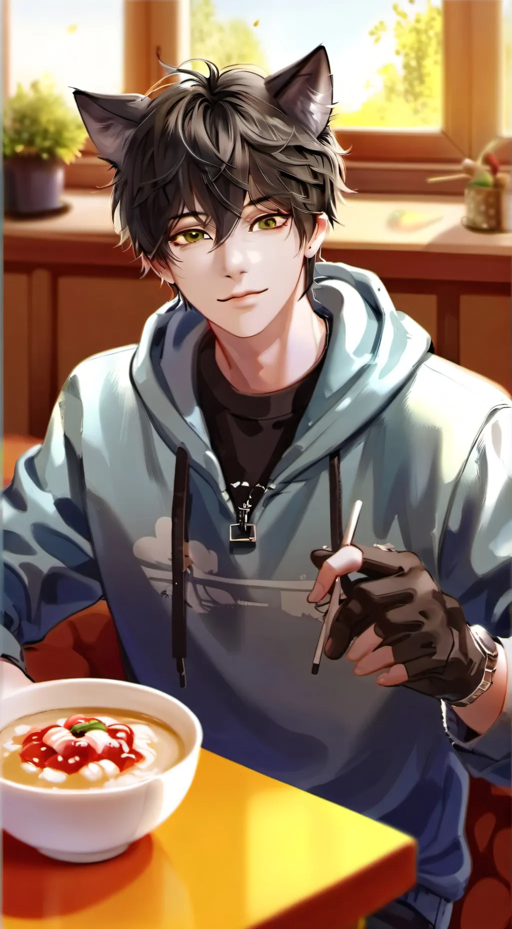 ai character: ~Aven🫐 background