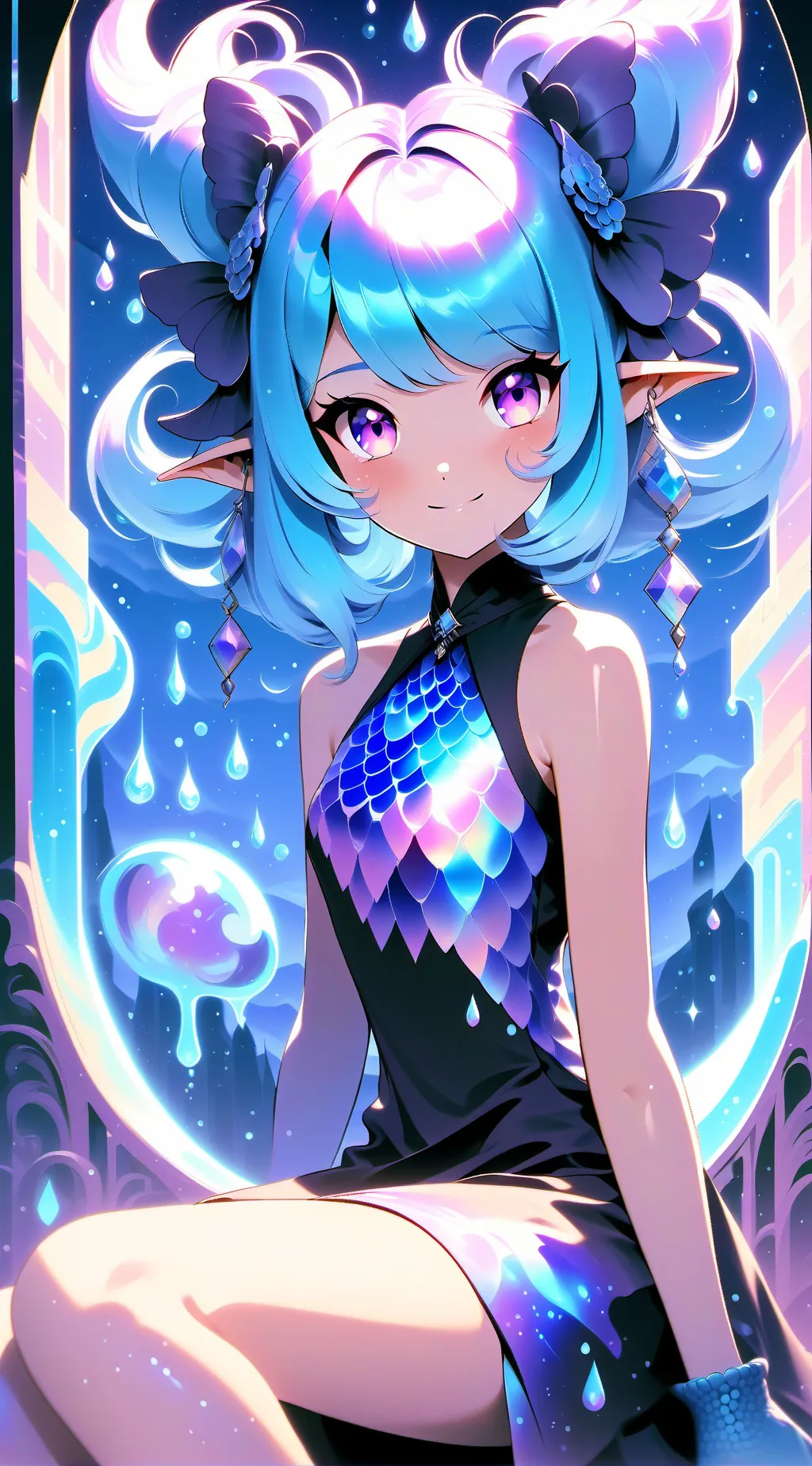 ai character: sussy background