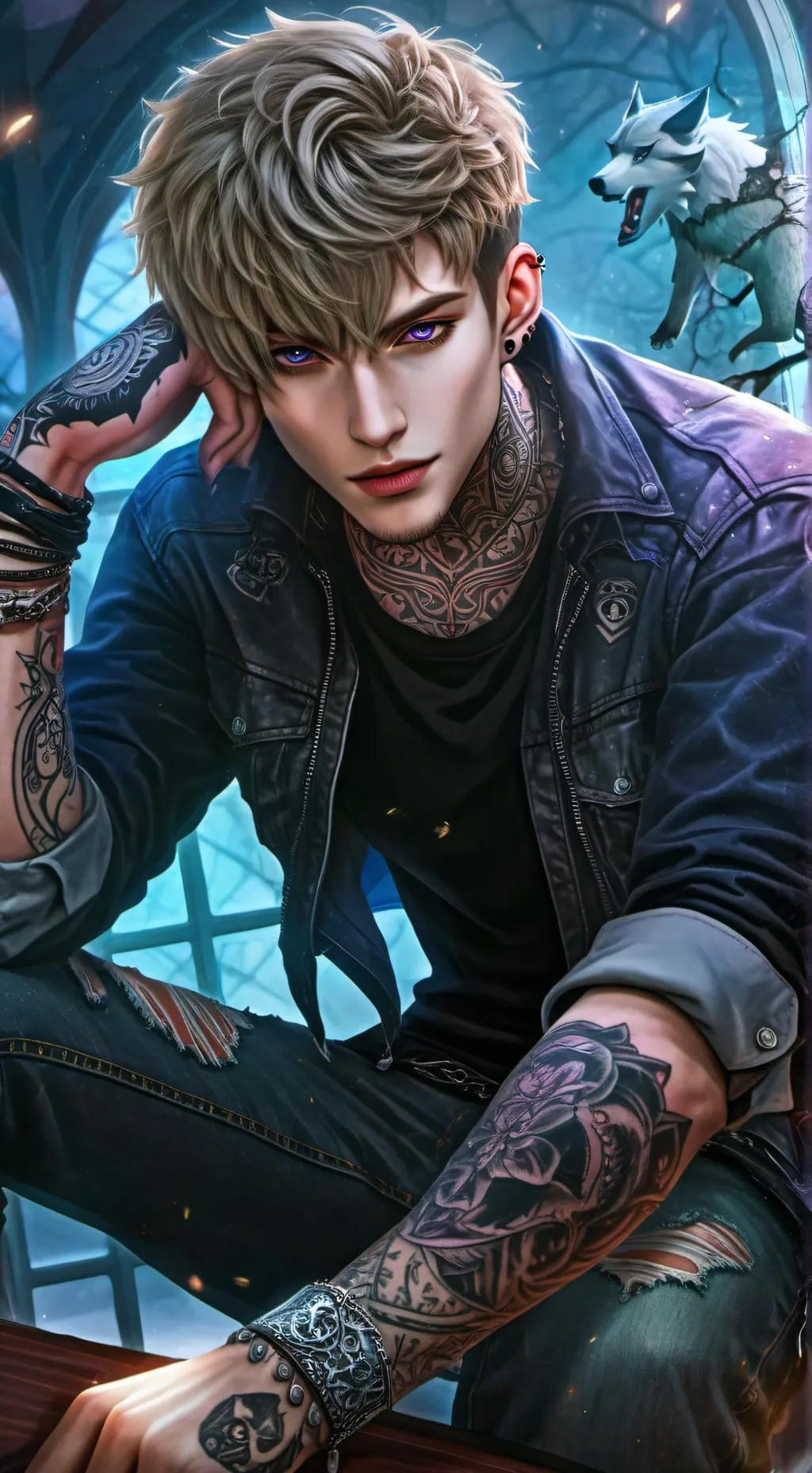 ai character: Dante Marshall background