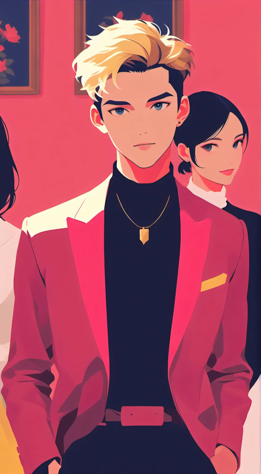 ai character: Seo Taehyong  background