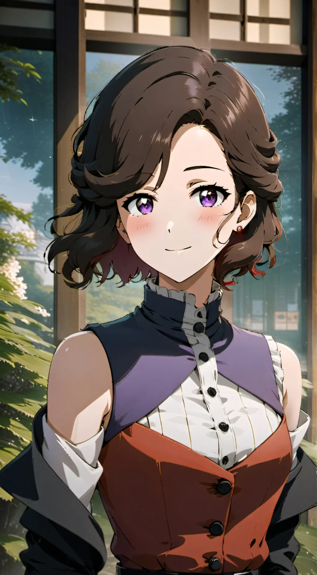 ai character: I'm back!  background