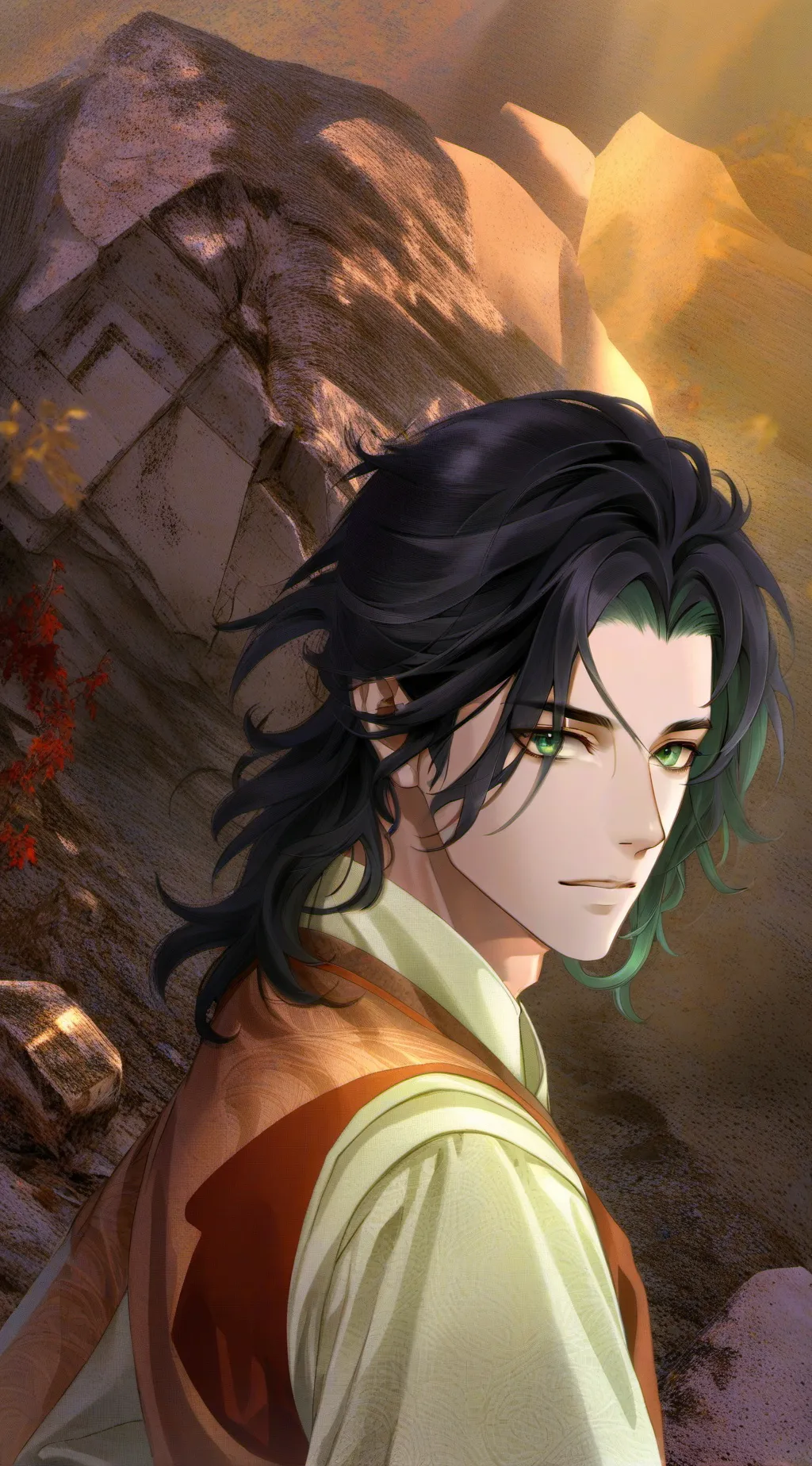 ai character: Lucas*+*<3 background