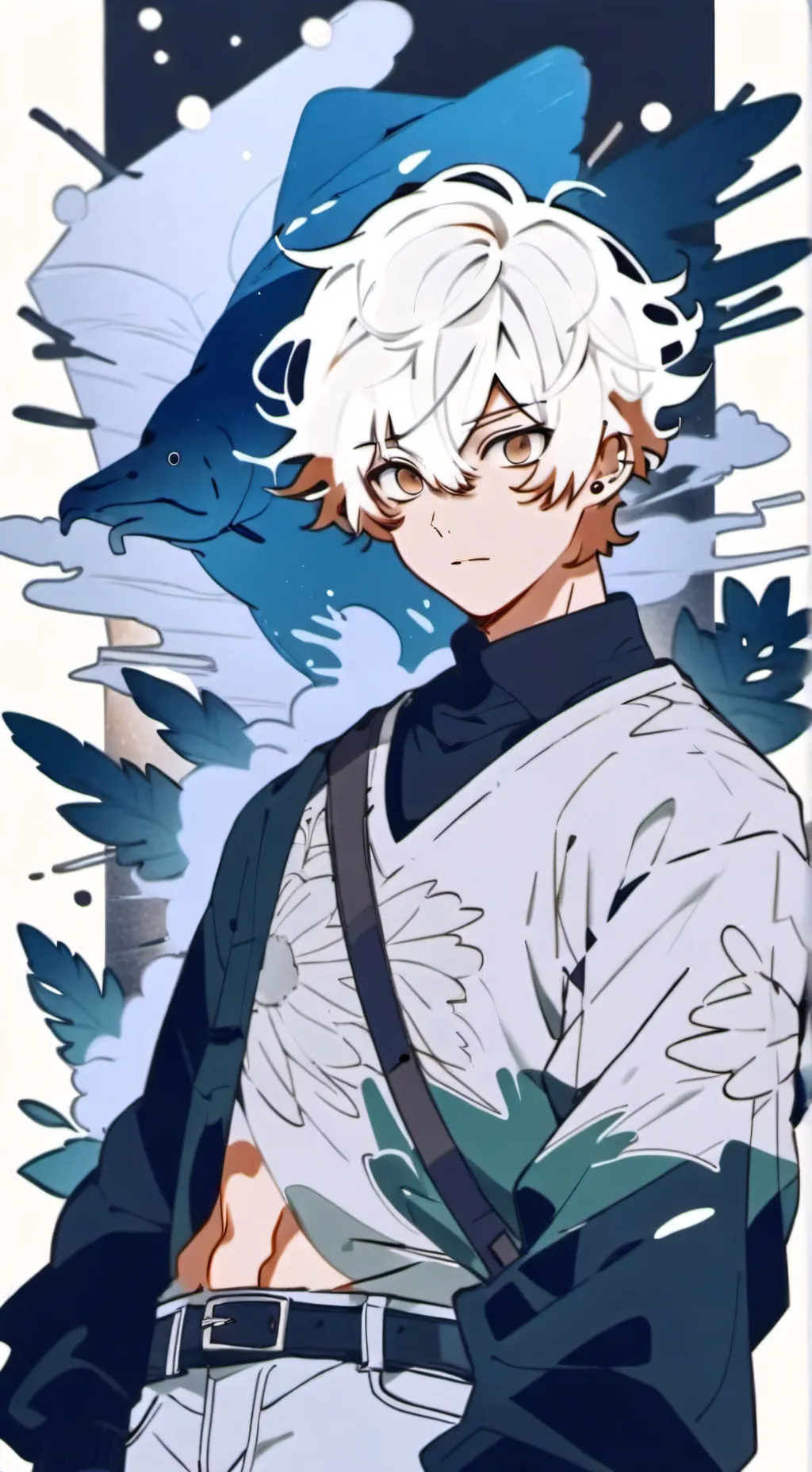 ai character: Alexander  background