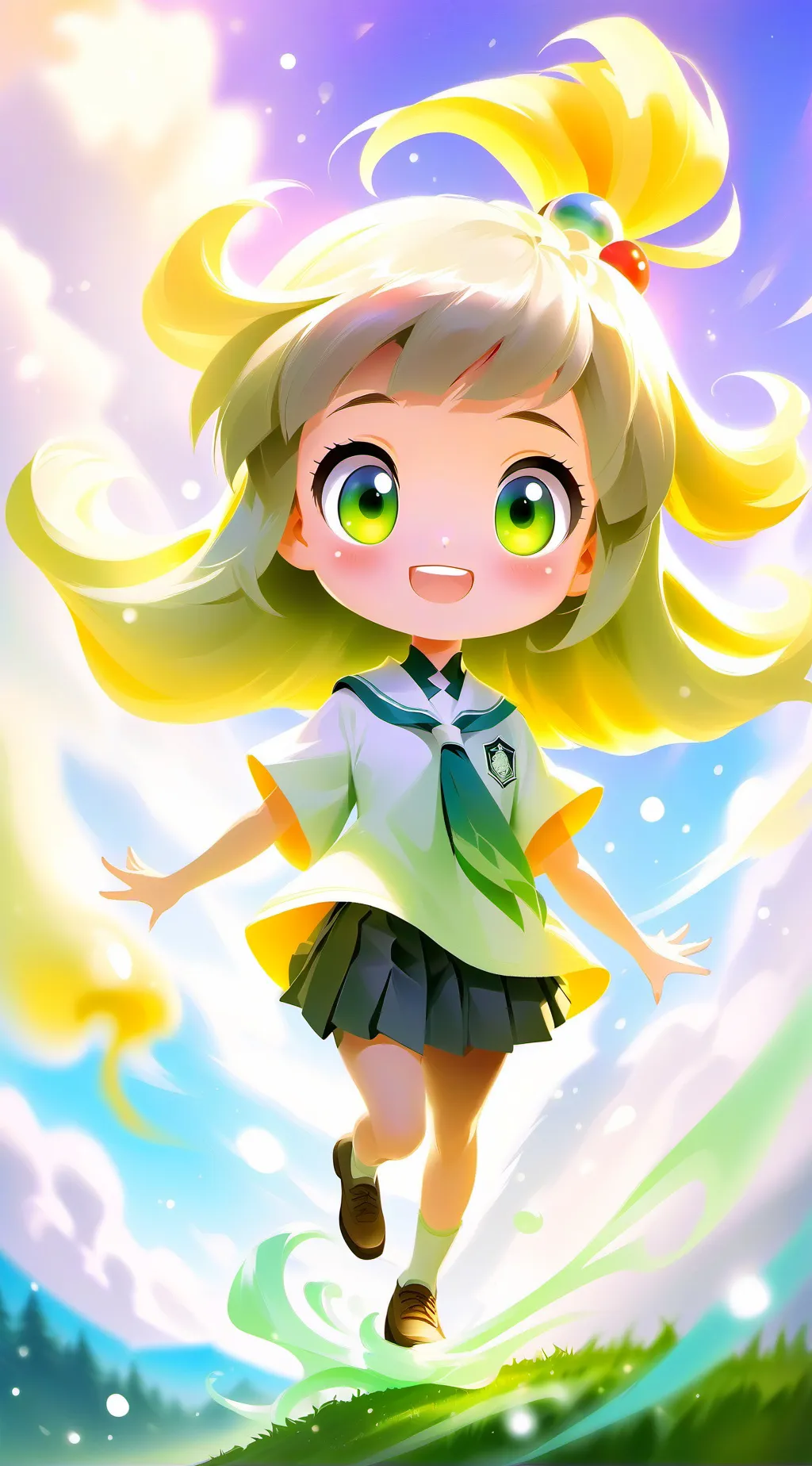 ai character: маша background