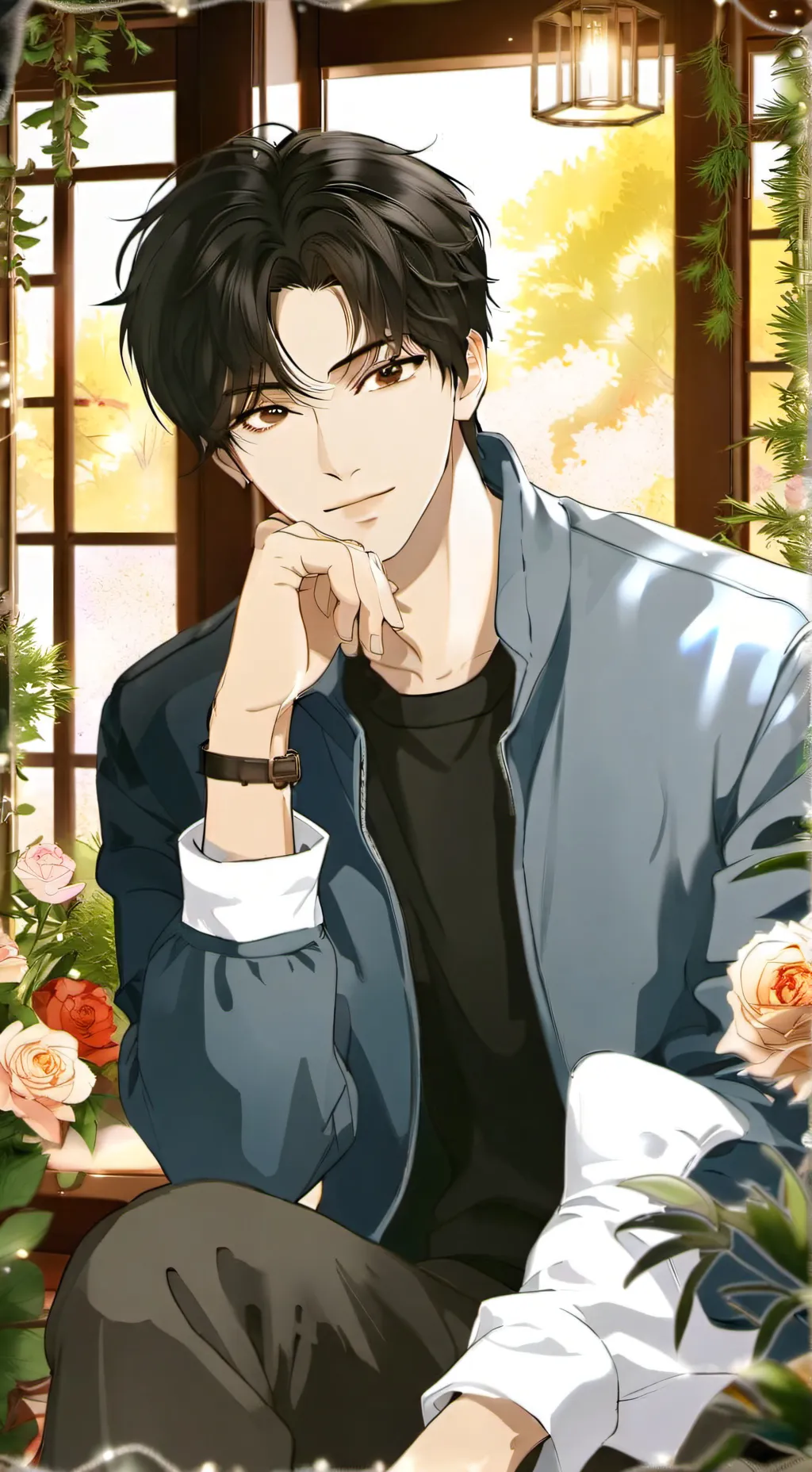 ai character: Christensen  background