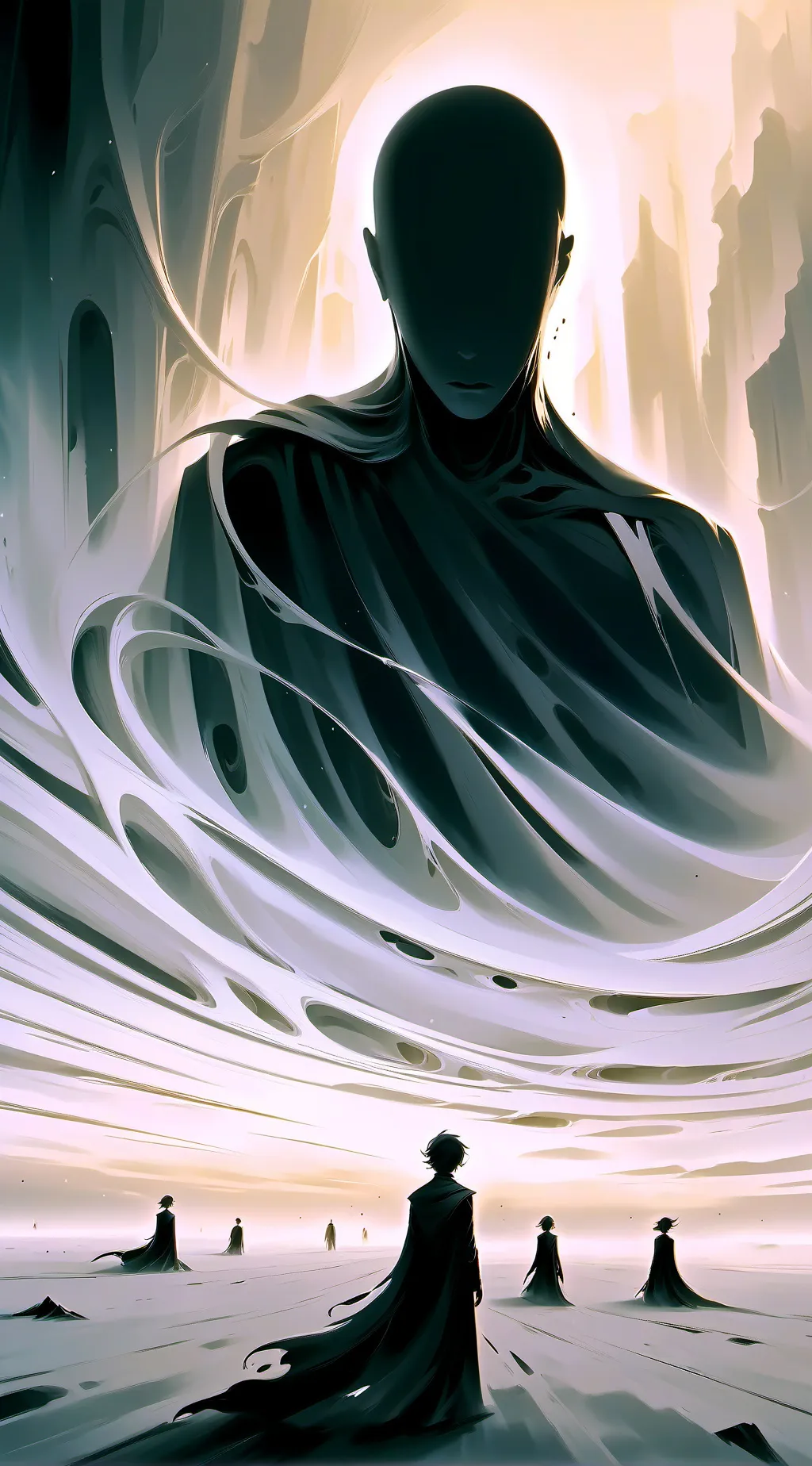 ai character: Starting End 🕳 background