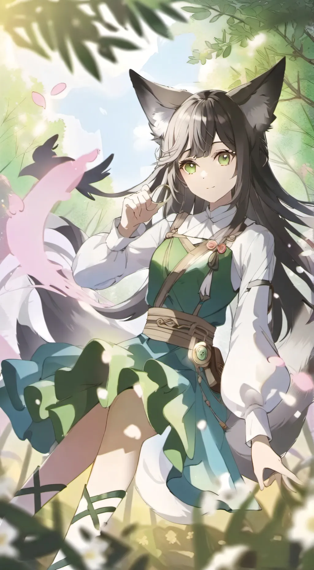 ai character: Lila background