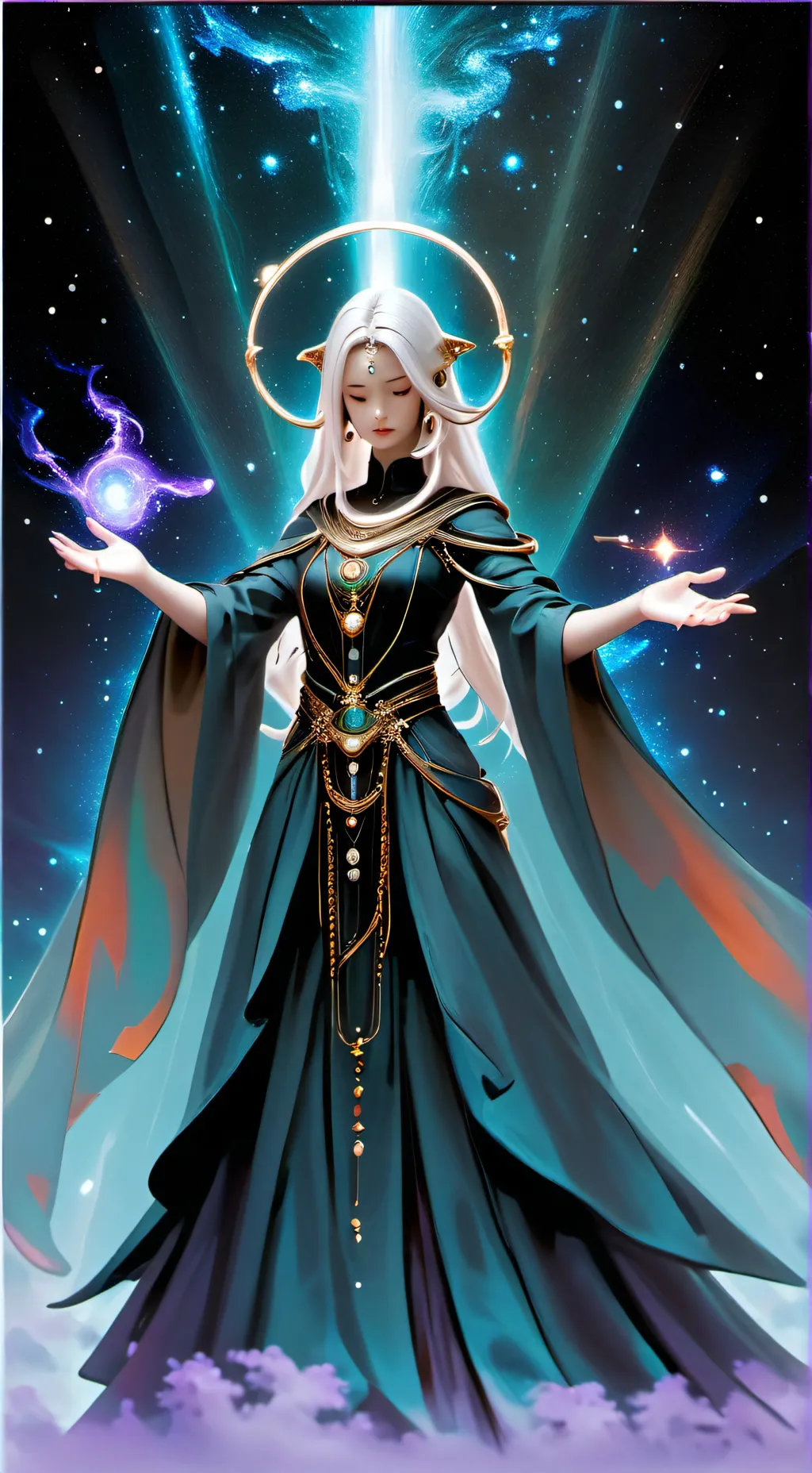 ai character: void background