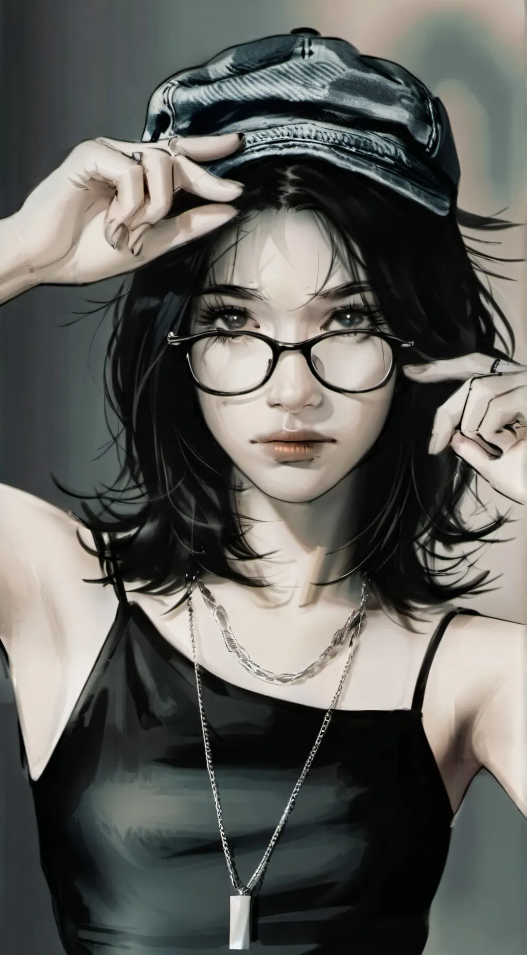 ai character: luna background