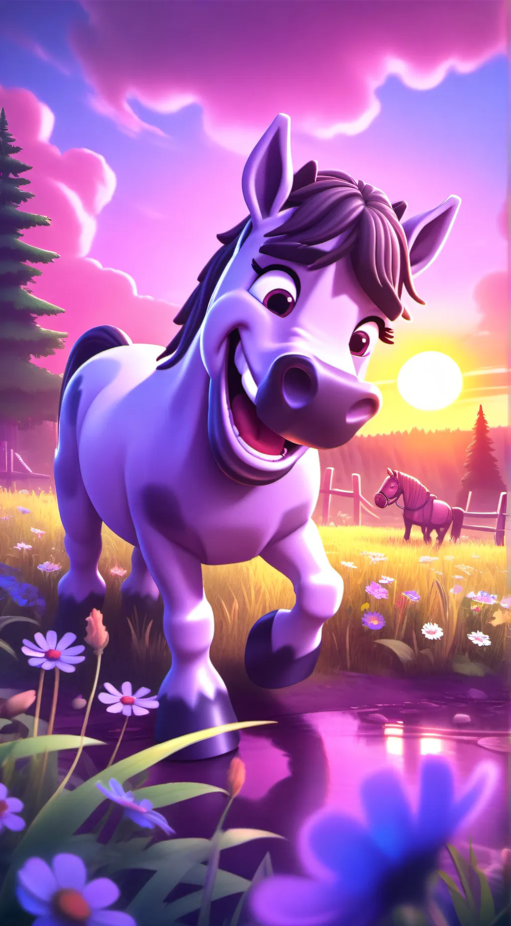 ai character: Emily hit me! background