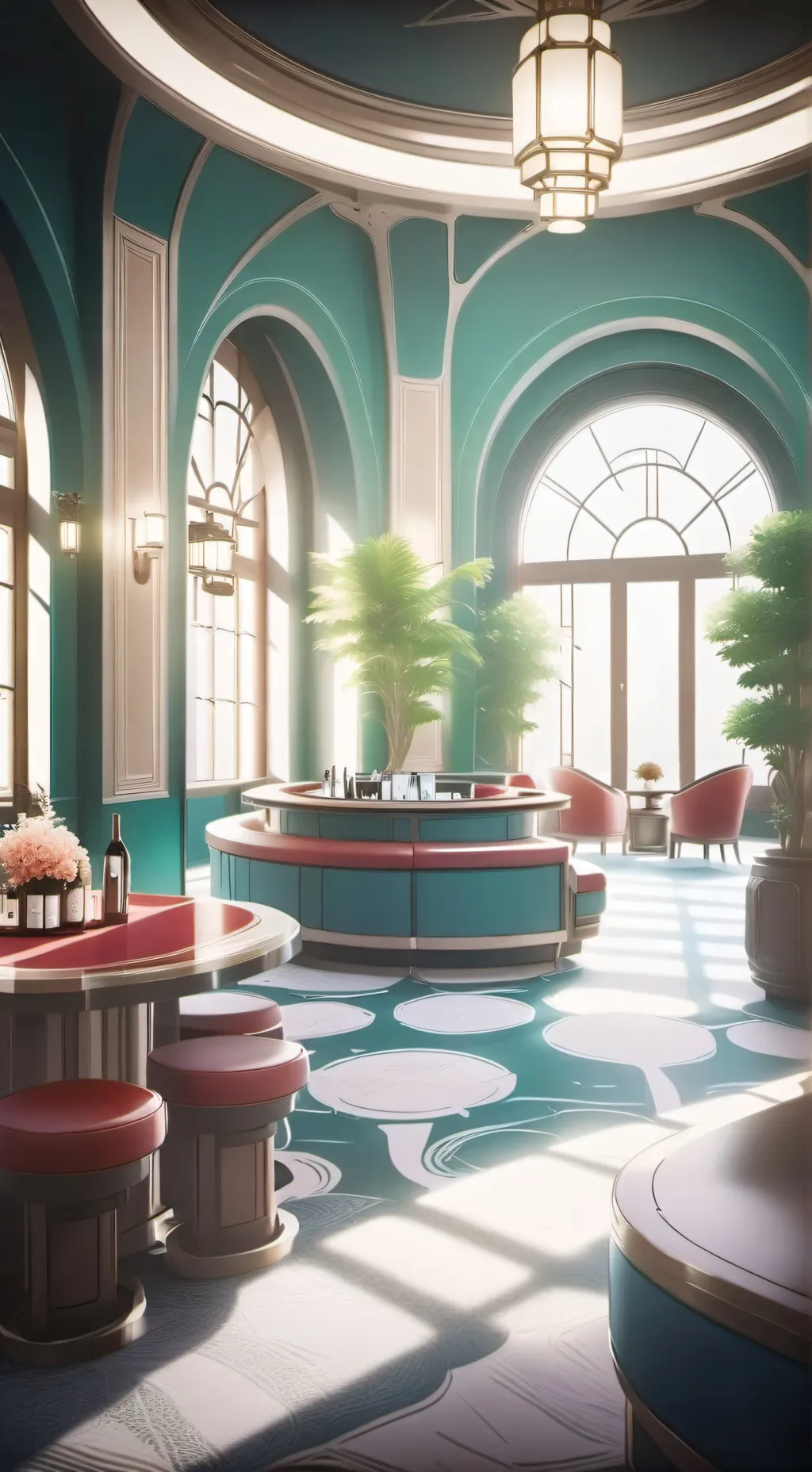 ai character: MMY VIP Lounge background