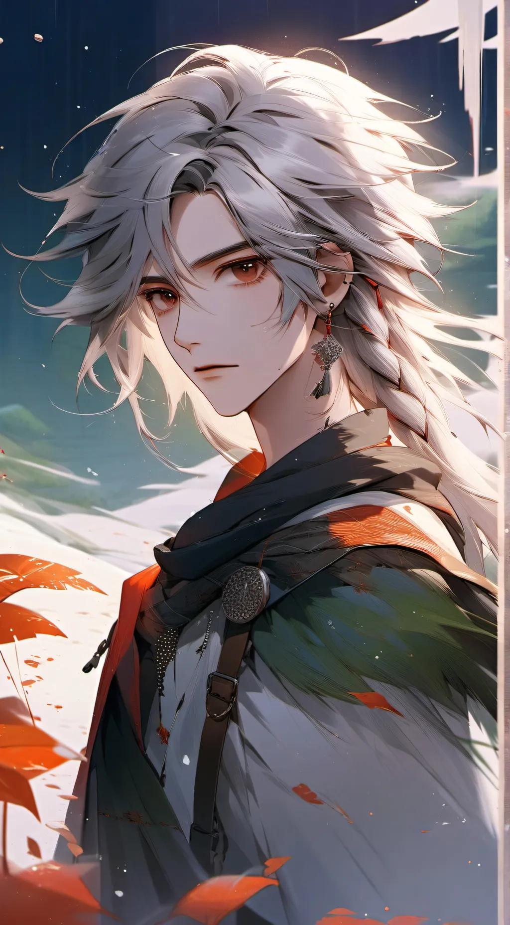 ai character: Leon background