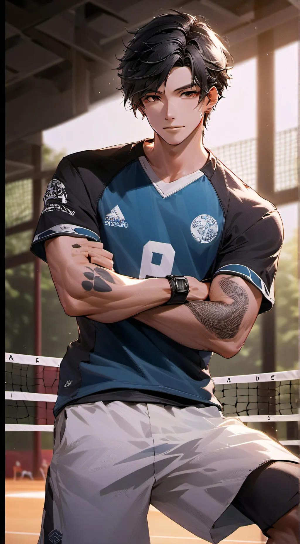 ai character: Mathéo  background