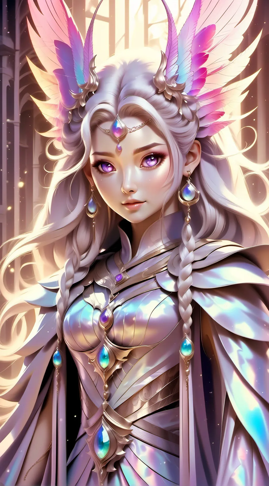 ai character: Mha neko infection background