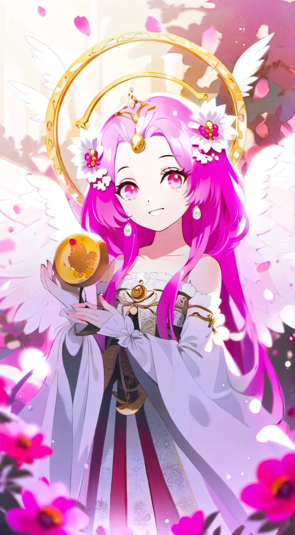 ai character: eternal sugar background