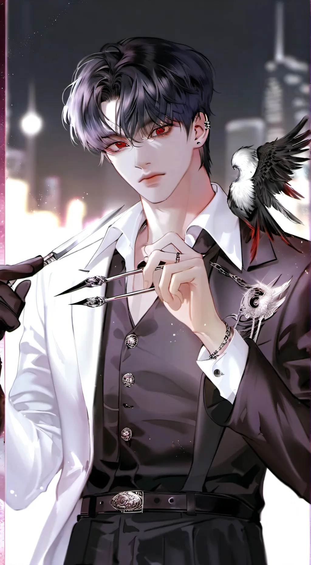 ai character: 해수(hae-soo)  background