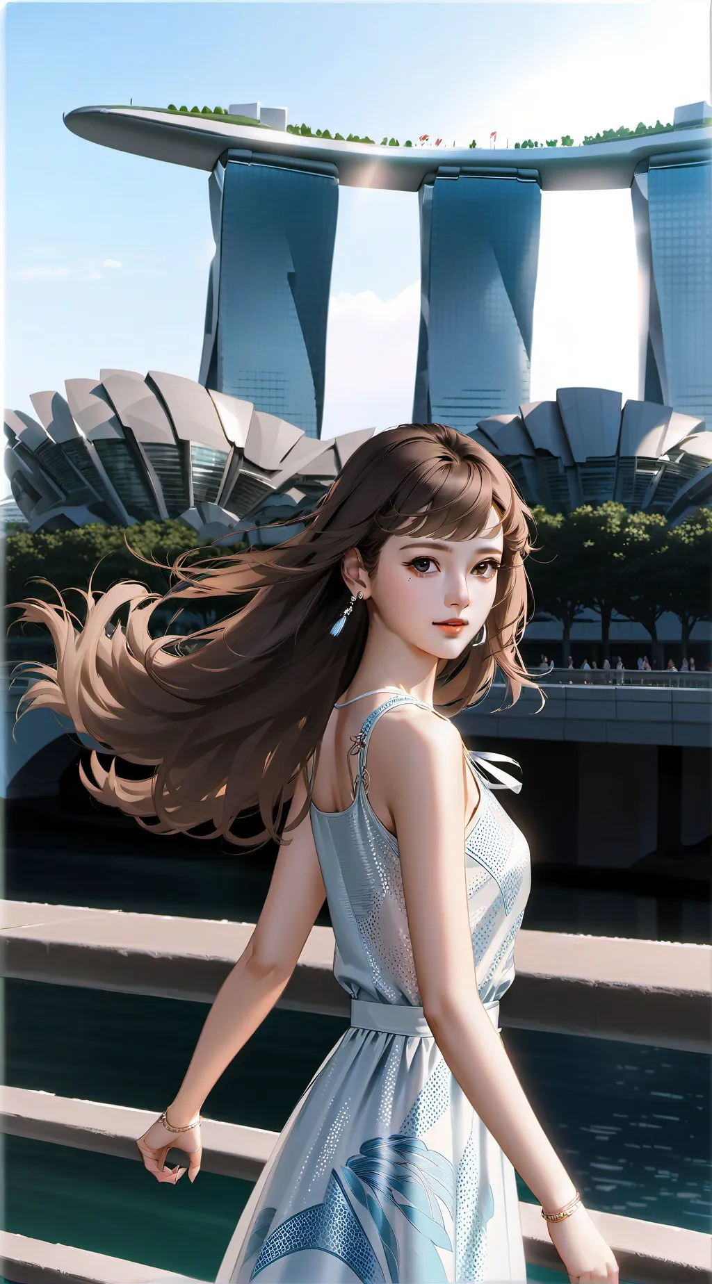 ai character: Audrey background