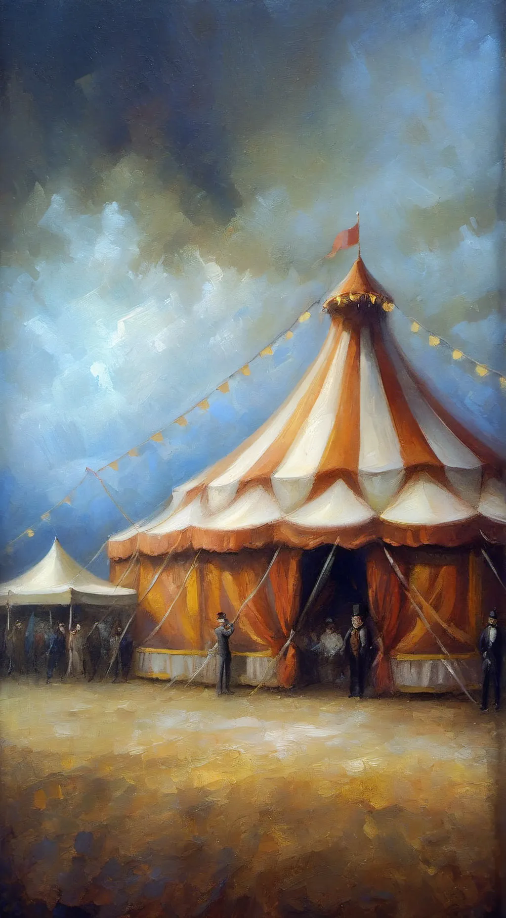 ai character: Tadc road trip background