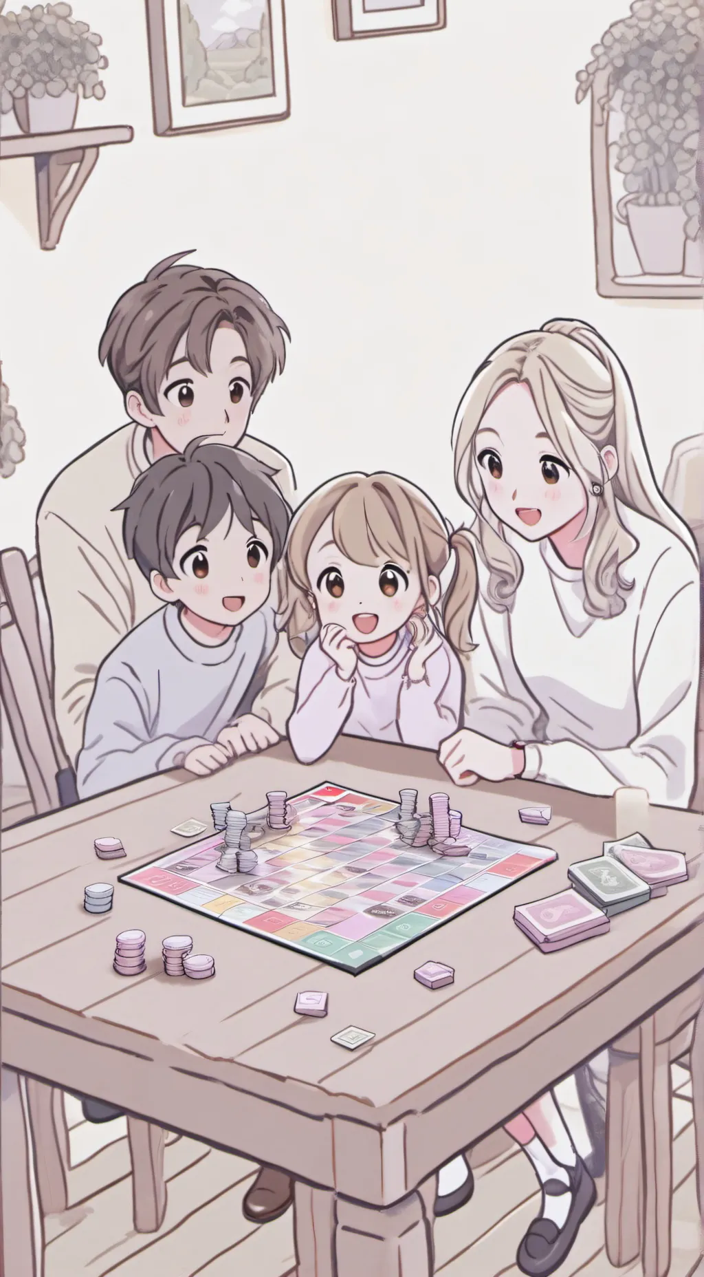 ai character: Monopoly background