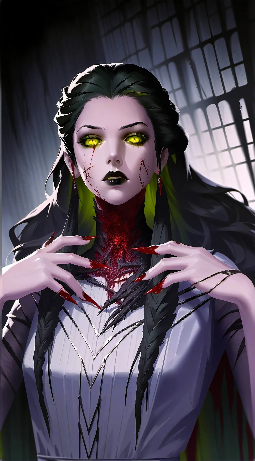 ai character: the monster girl background